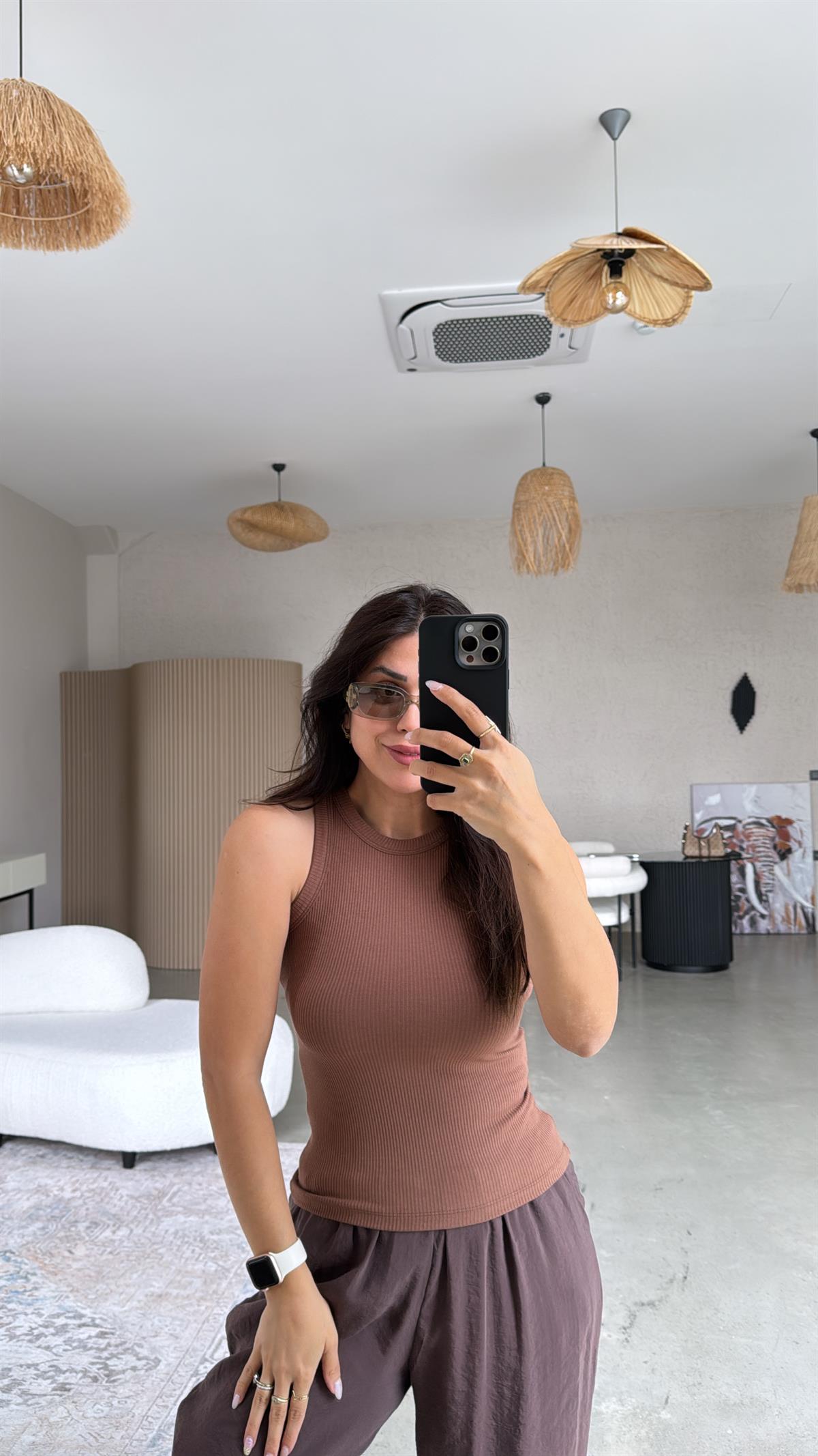 Kahverengi Ribana Atlet