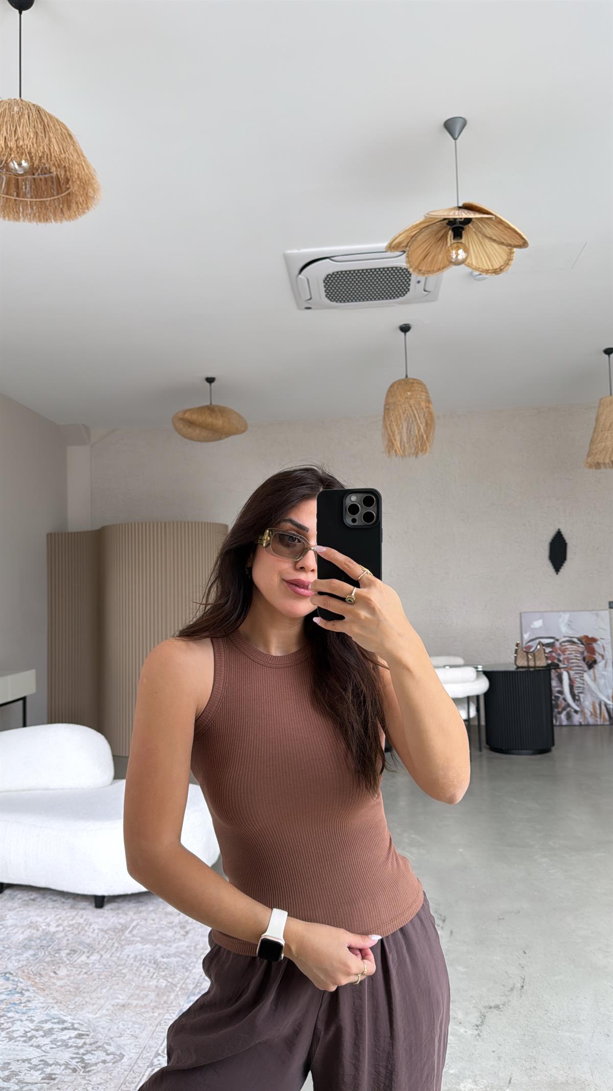 Kahverengi Ribana Atlet