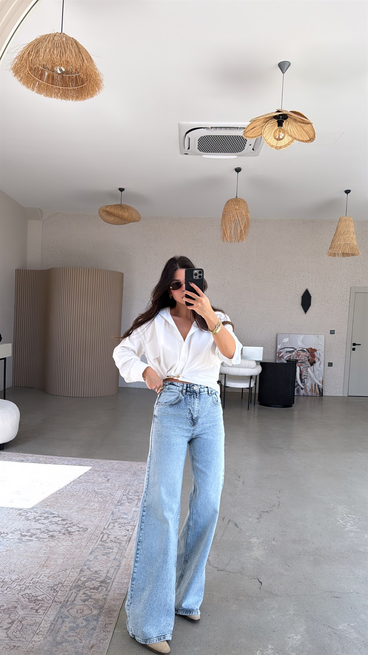 Kar Yıkama Massi Push Up Destekli Orijinal Jean