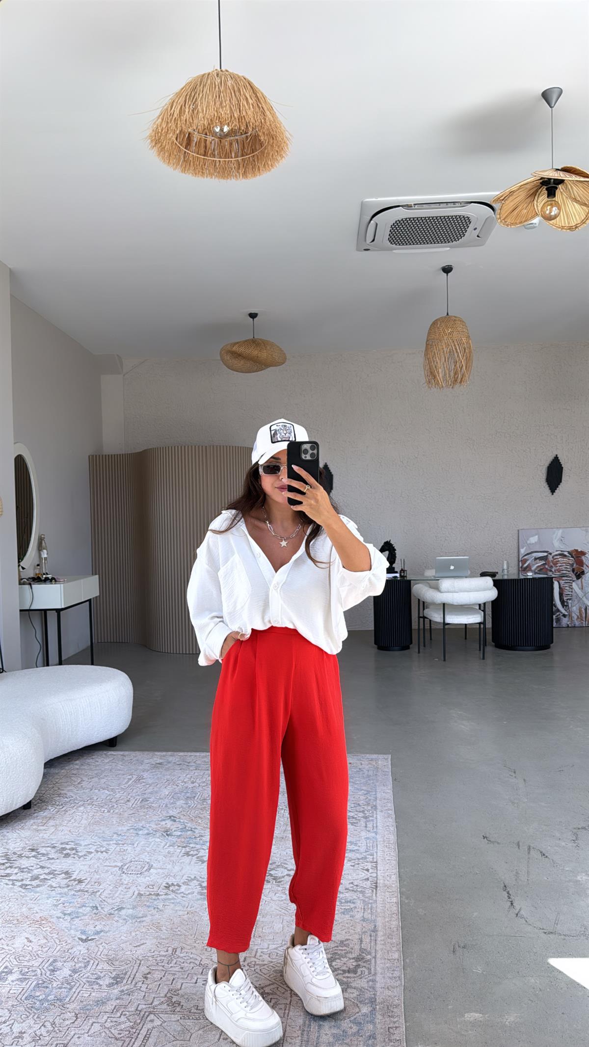 Mercan Aerobin Harem Pantolon