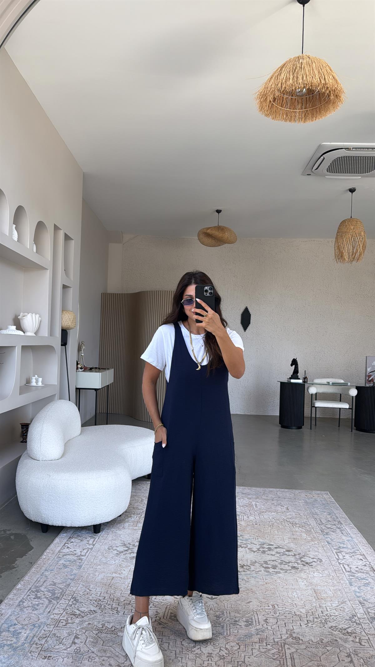 Lacivert Bahçıvan Tulum