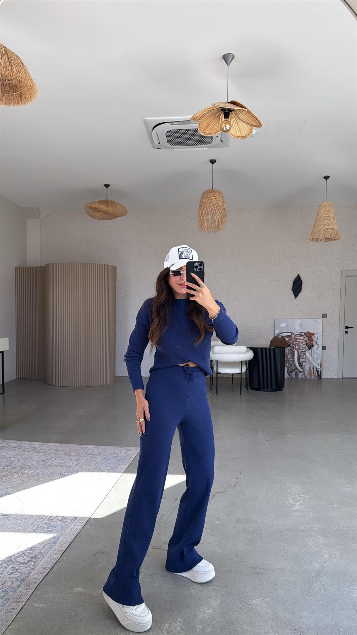 Lacivert Fitilli Takım