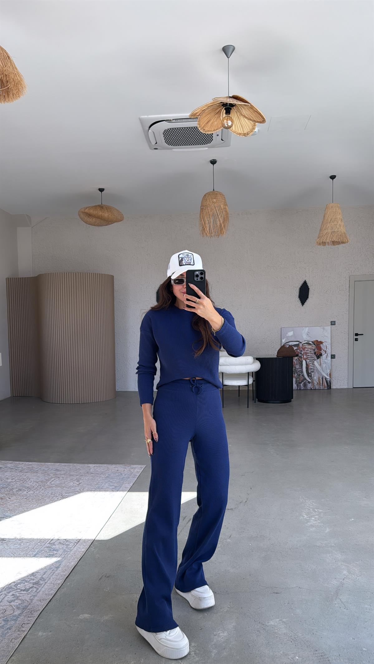 Lacivert Fitilli Takım