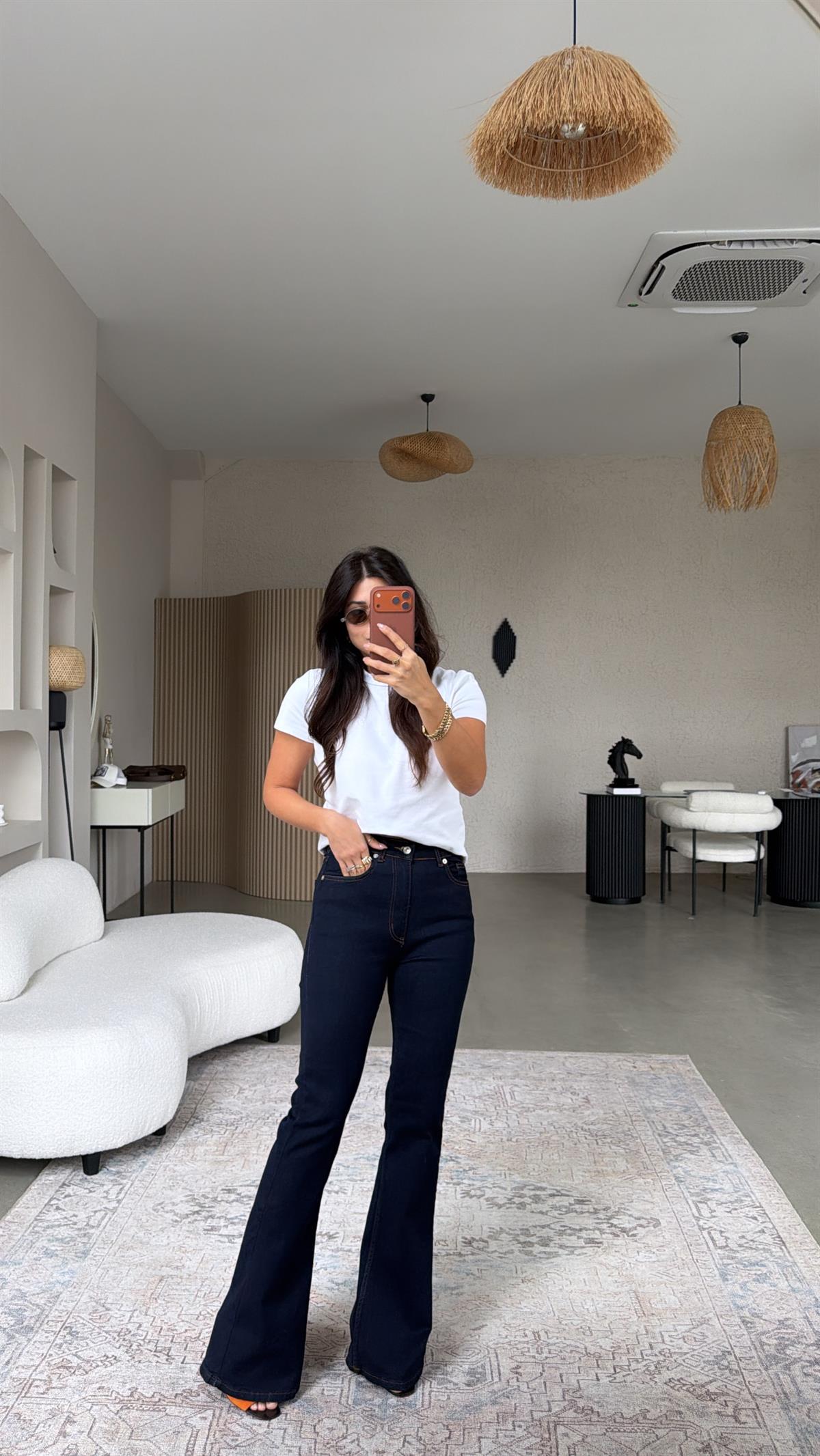 Lacivert İspanyol ZR Jean