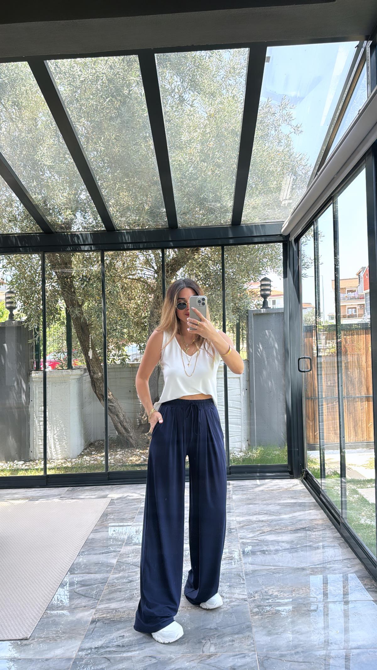 Lacivert Modal Premium Pantolon