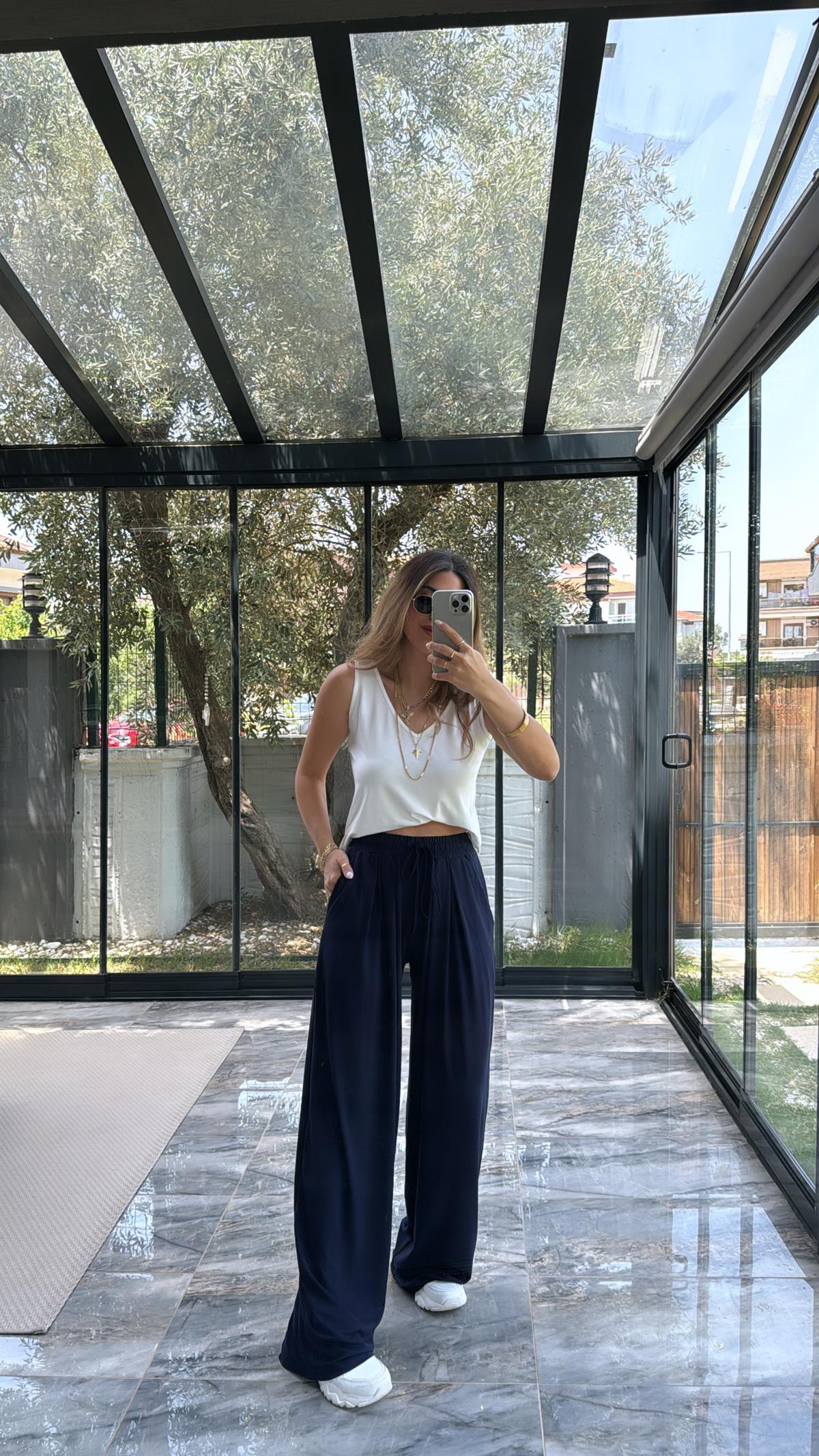 Lacivert Modal Premium Pantolon