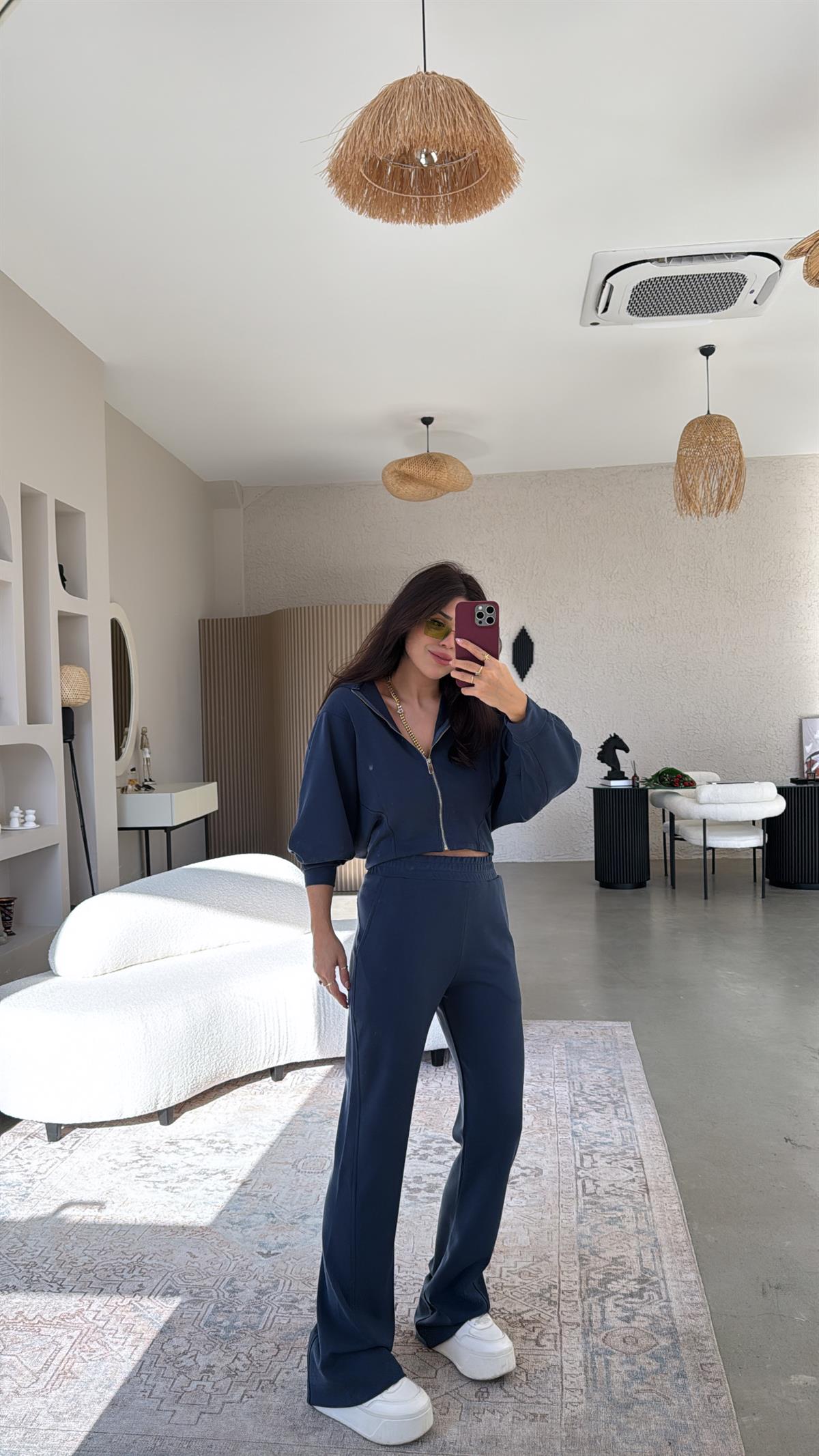 Lacivert Oys Push Up Takım