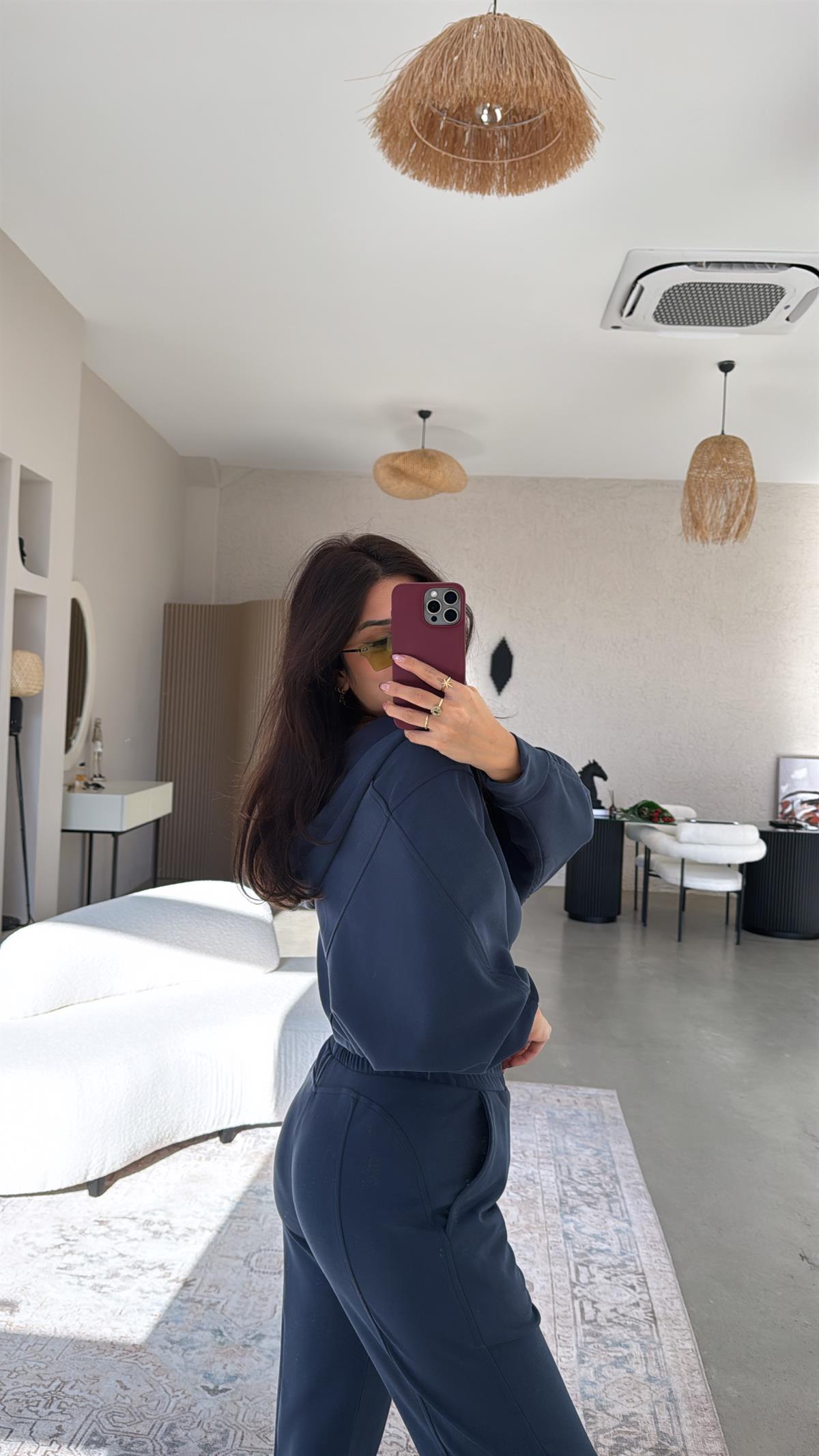 Lacivert Oys Push Up Takım