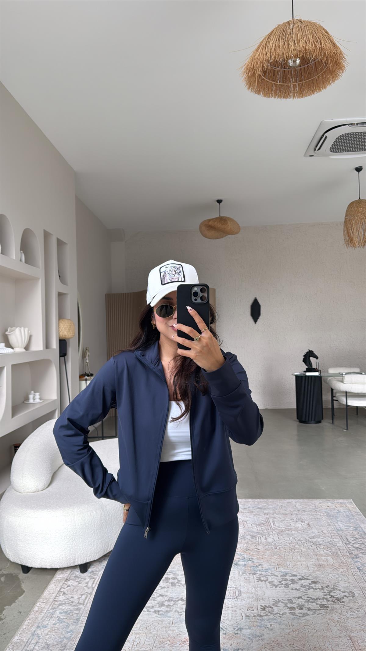 Lacivert Oys Tayt Ceket Takım