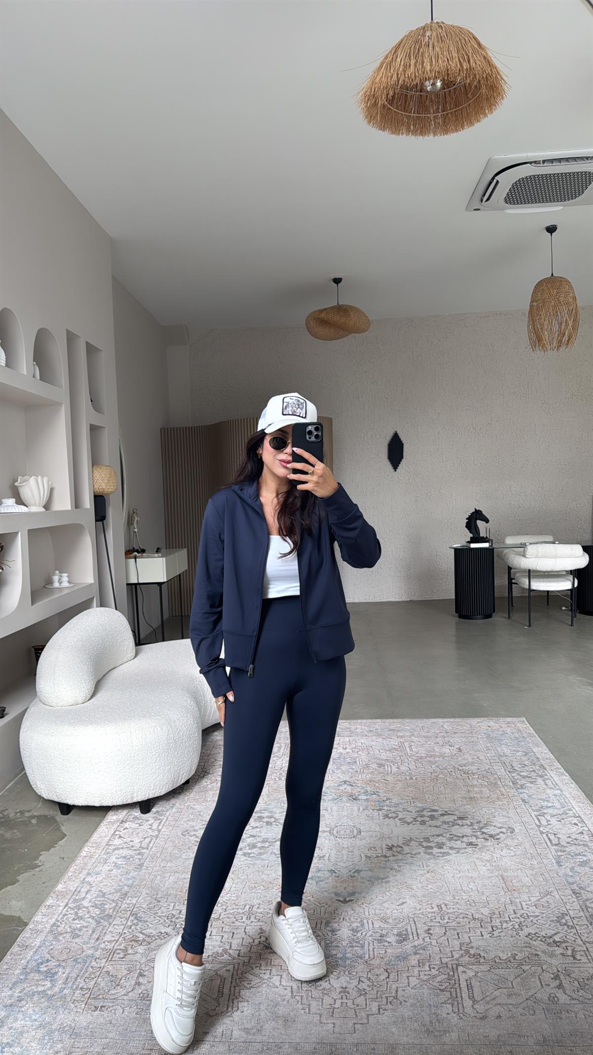 Lacivert Oys Tayt Ceket Takım