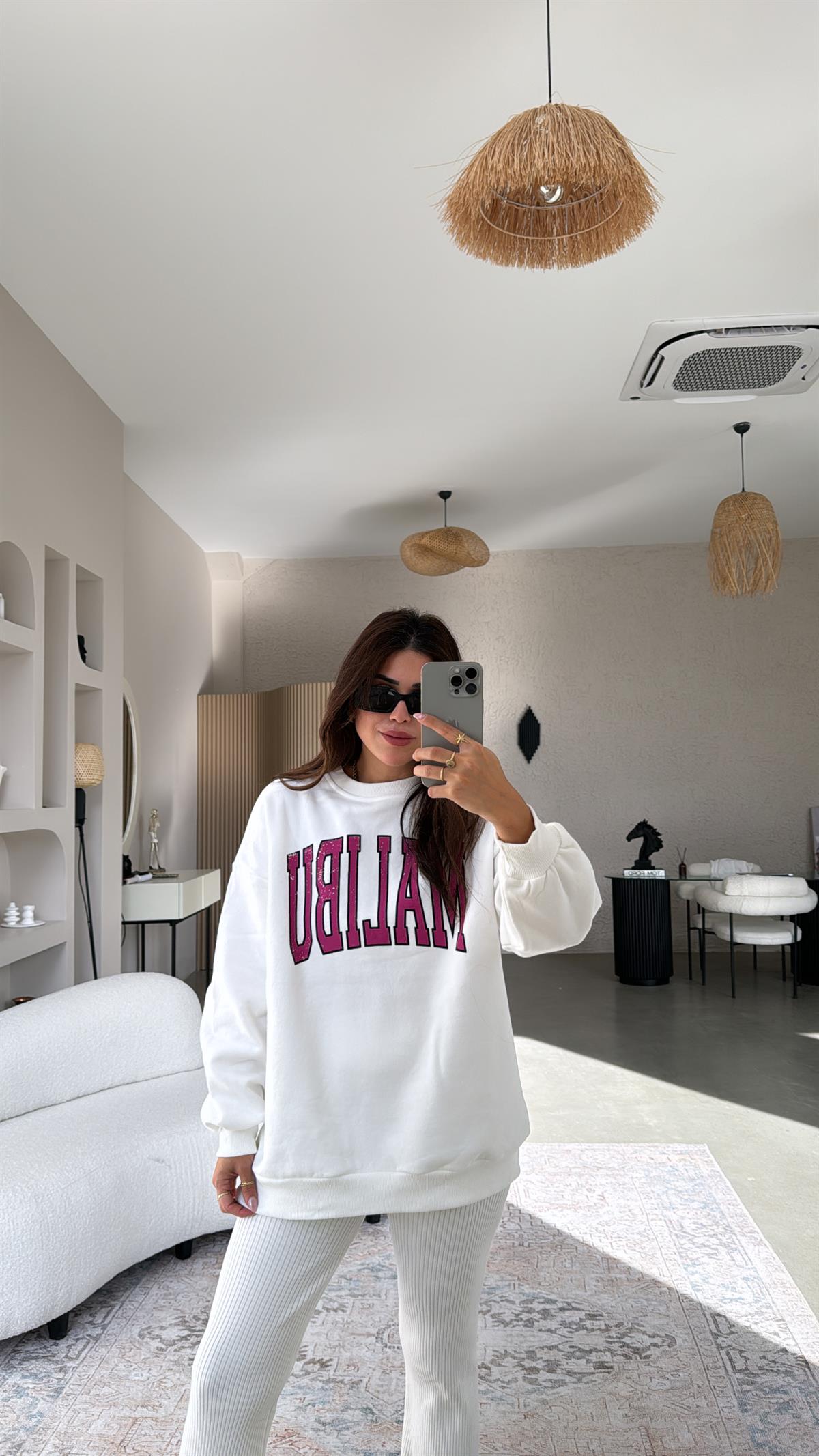 Malibu Üç İplik Sweatshirt