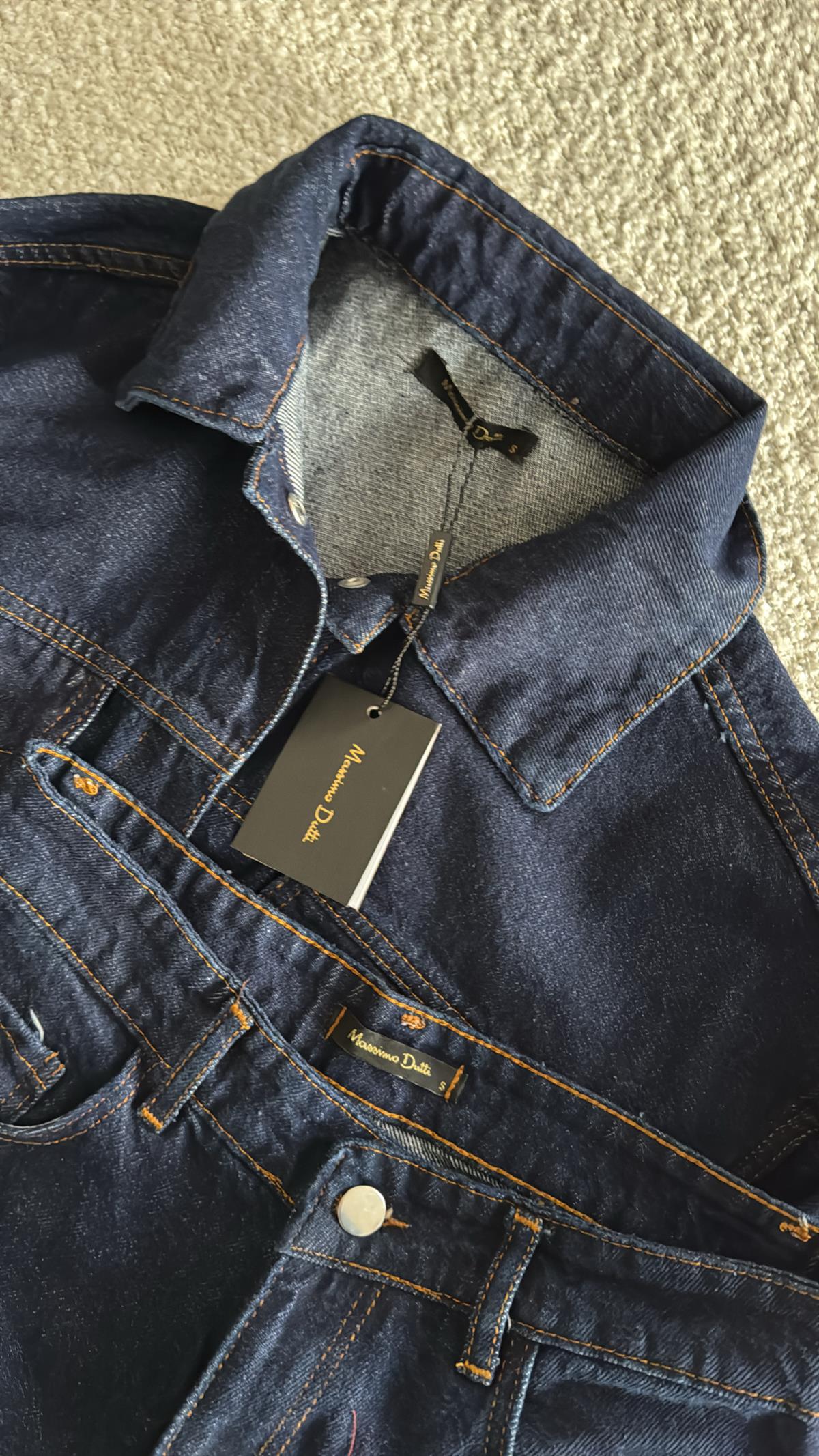 Massi Denim Orijinal Pantolon Ceket Takım