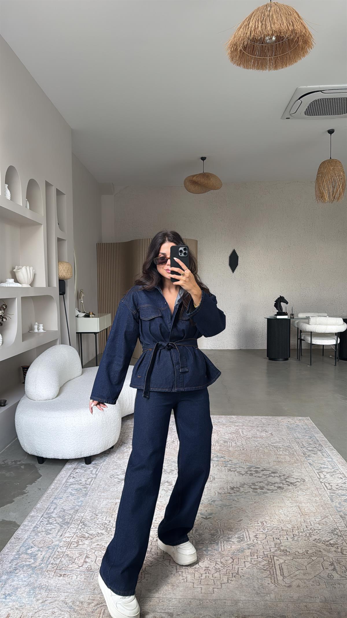 Massi Denim Orijinal Pantolon Ceket Takım