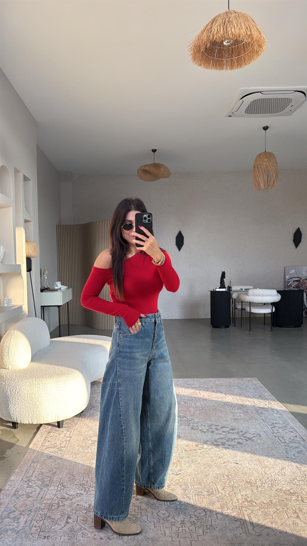 Mavi ZR Orijinal Balon Jean