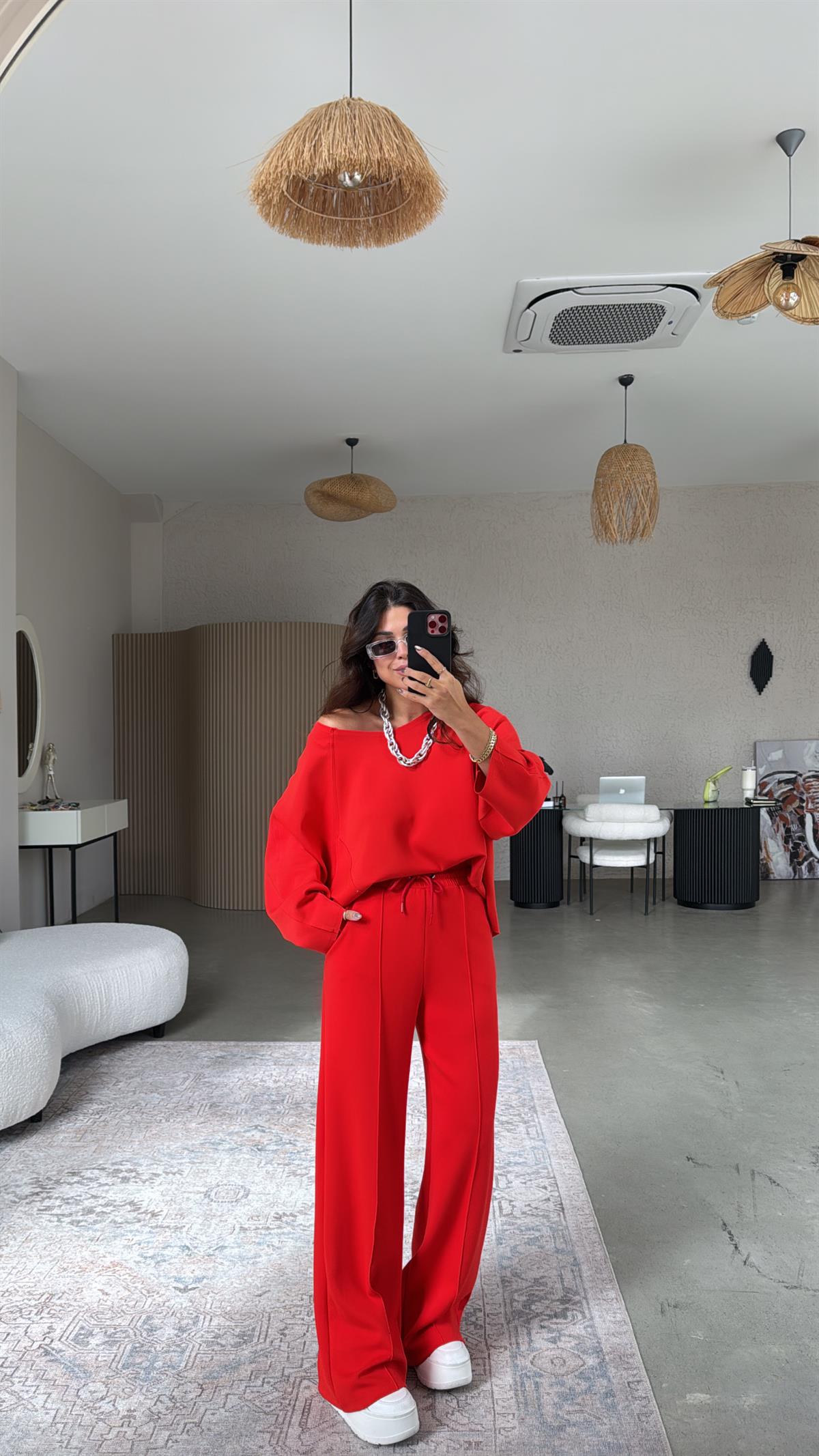 Narçiçeği Dikiş Detay Modal Takım