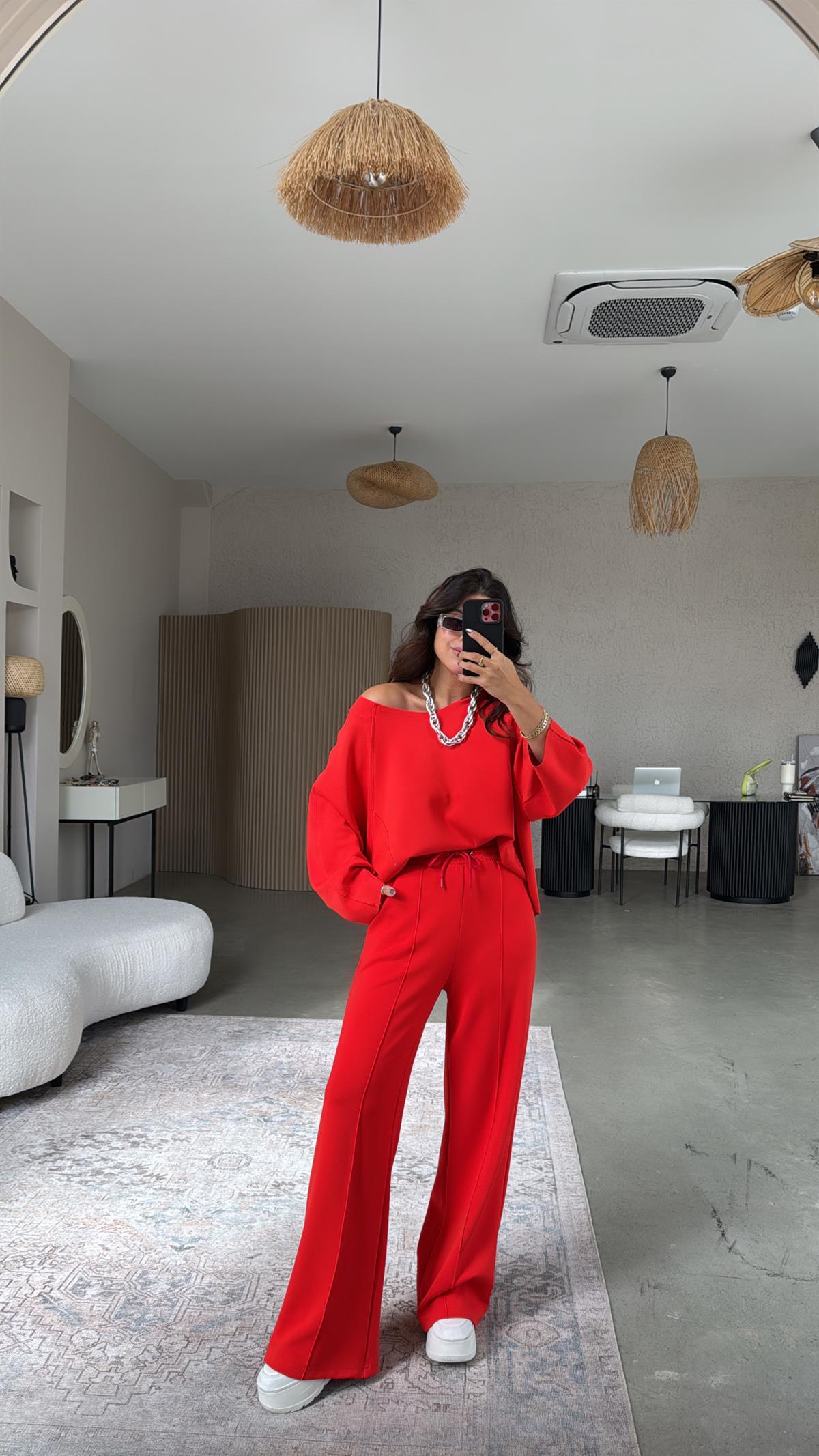 Narçiçeği Dikiş Detay Modal Takım