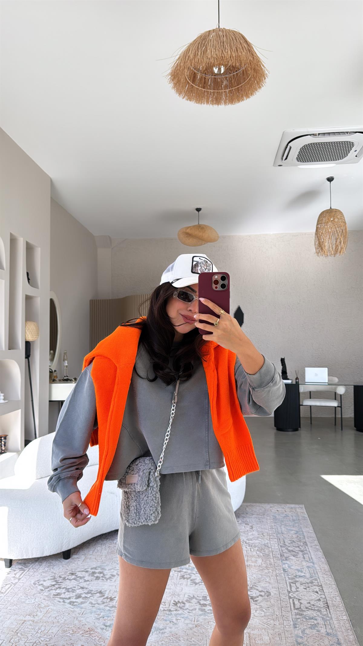 Orijinal Oys Yıkamalı Şortlu Takım