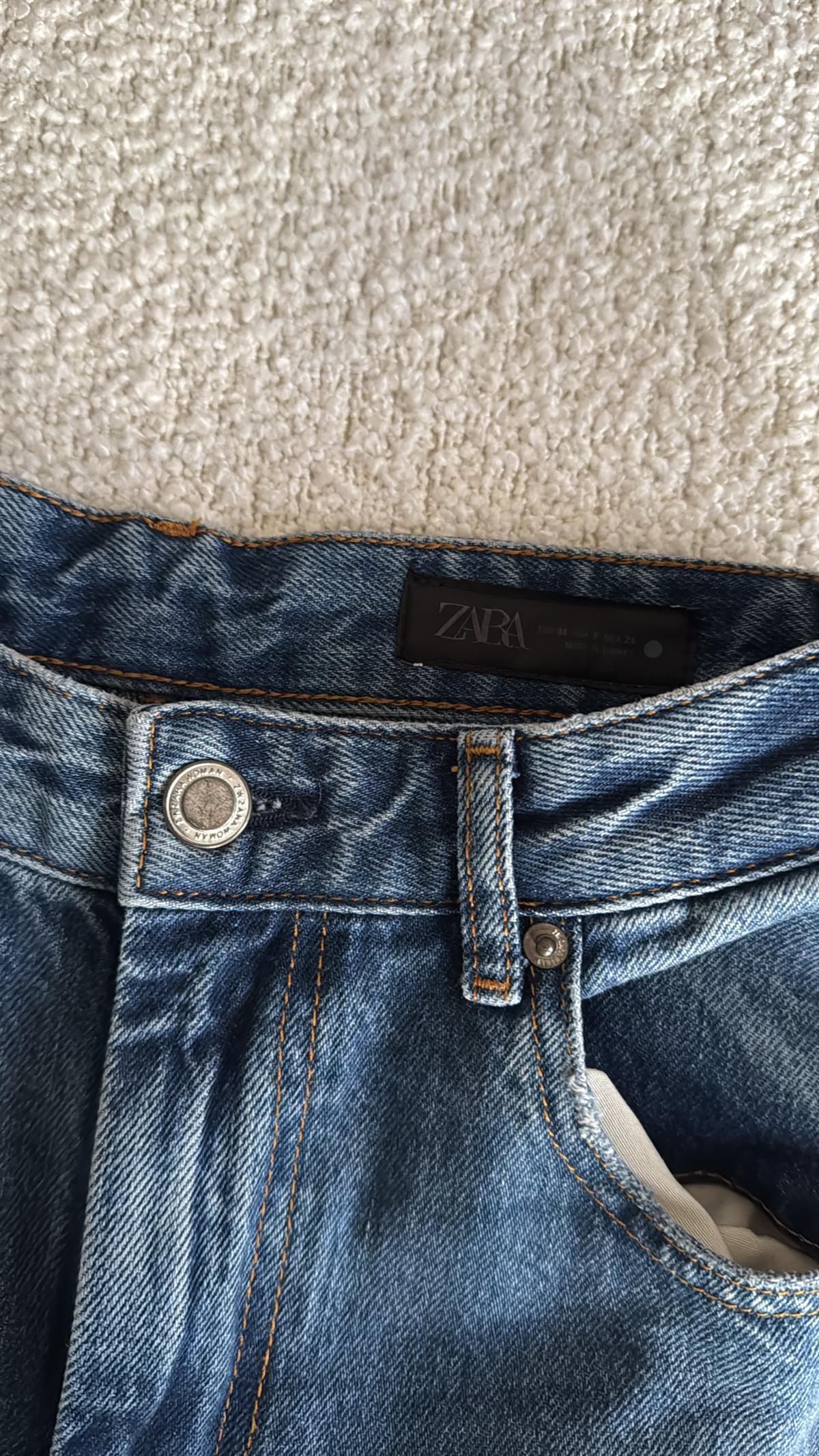 Orijinal ZR Yan Pile Jean