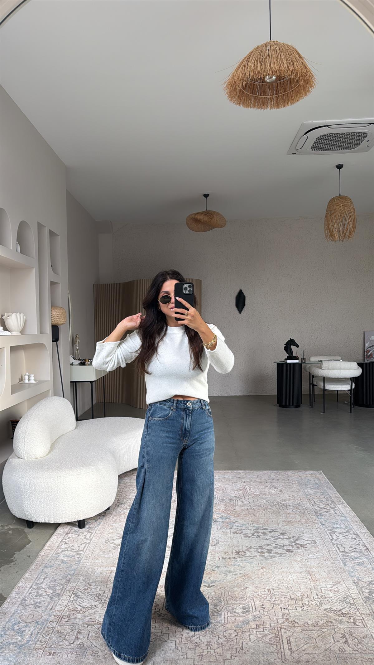Orijinal ZR Yan Pile Jean