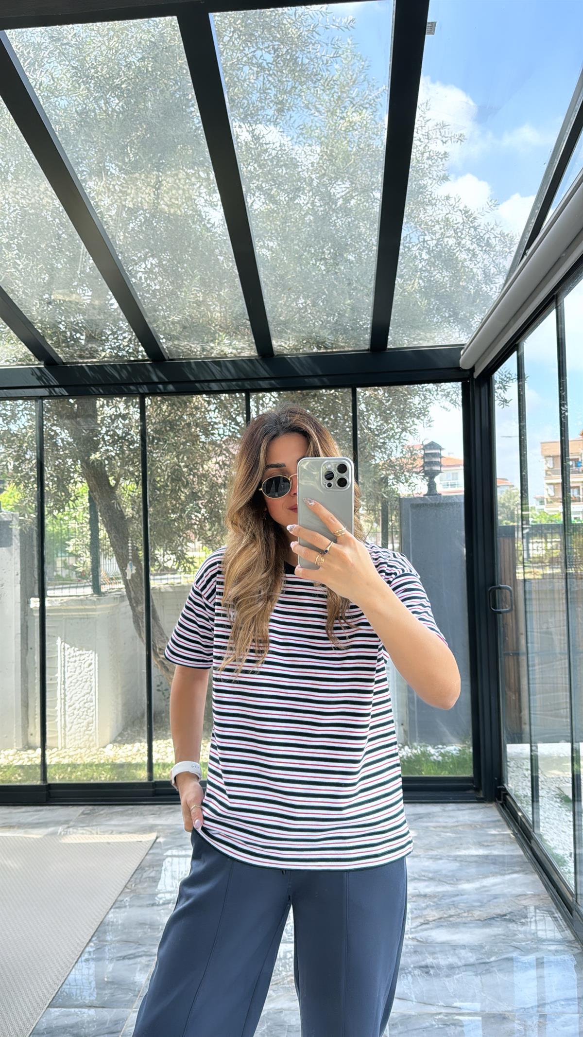 Orjinal Çizgili Tshirt