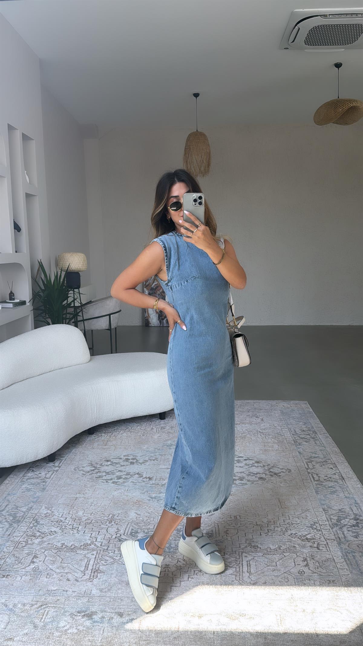Orjinal ZR Denim Elbise