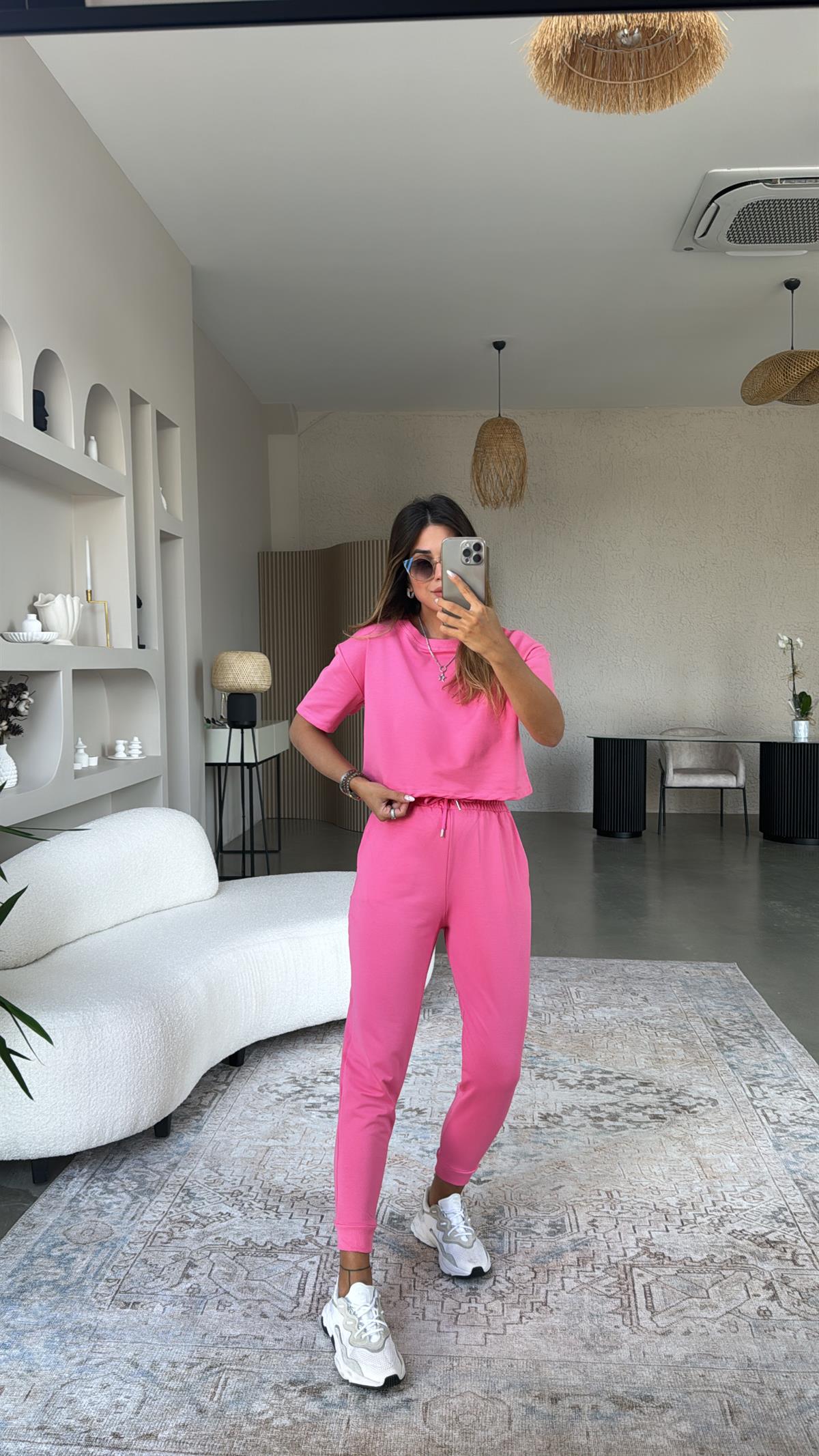 Pembe İki İplik Takım