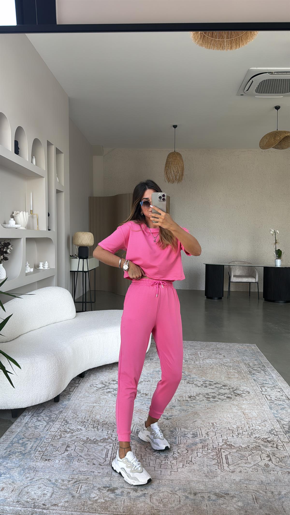 Pembe İki İplik Takım