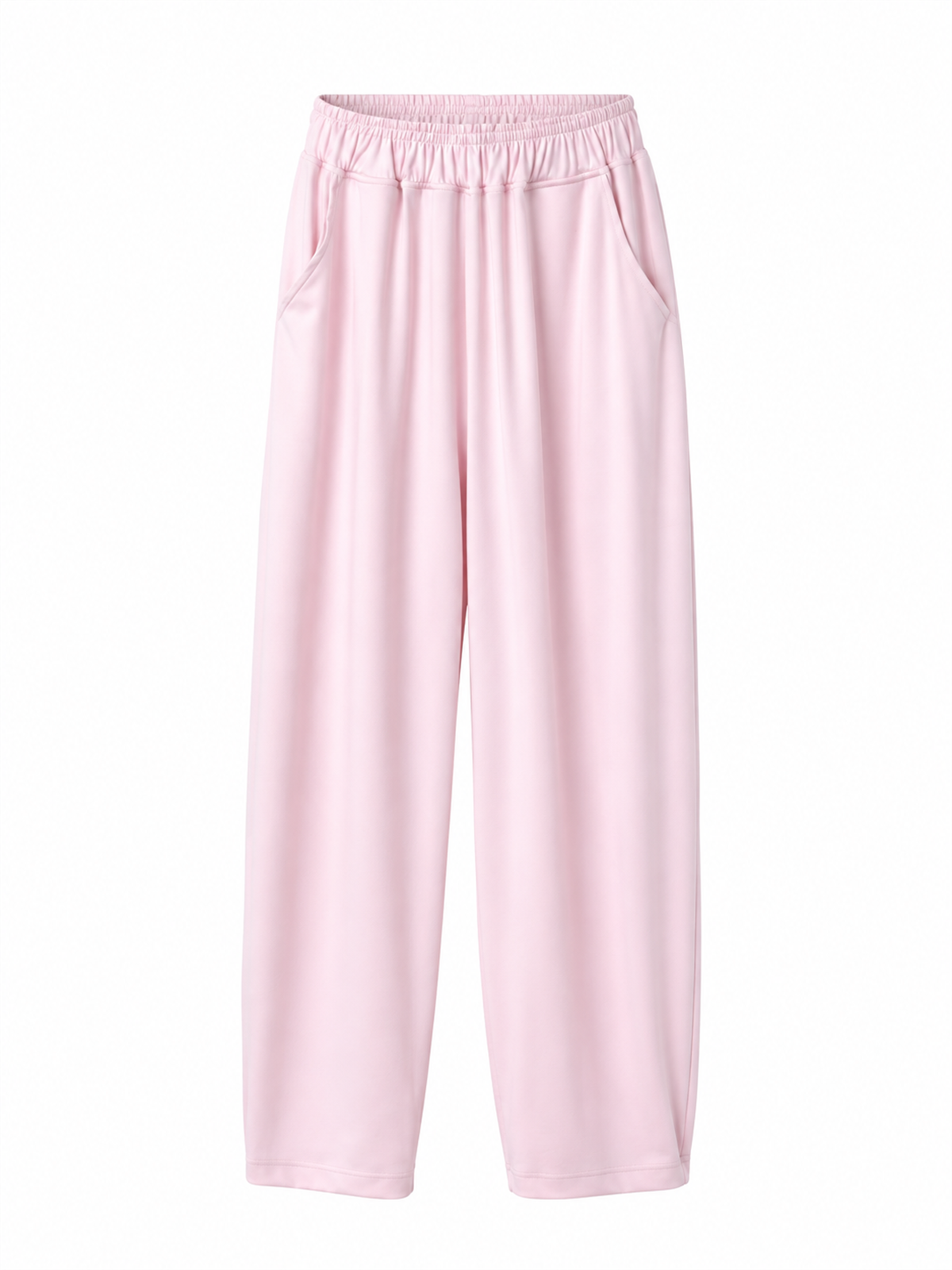 Pembe Paça Tutturma Baggy Eşofman