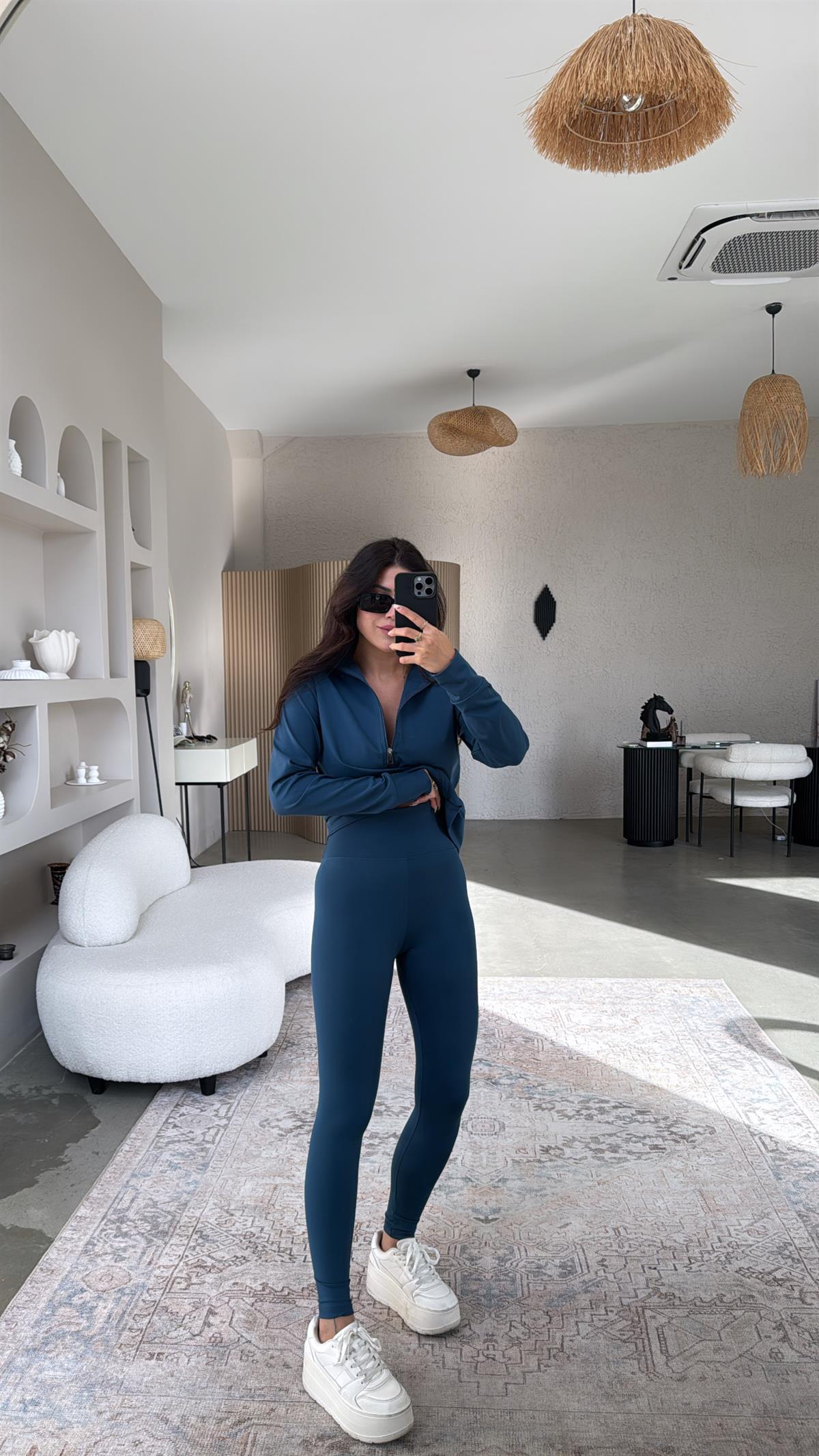 Petrol Oys Tayt Ceket Takım