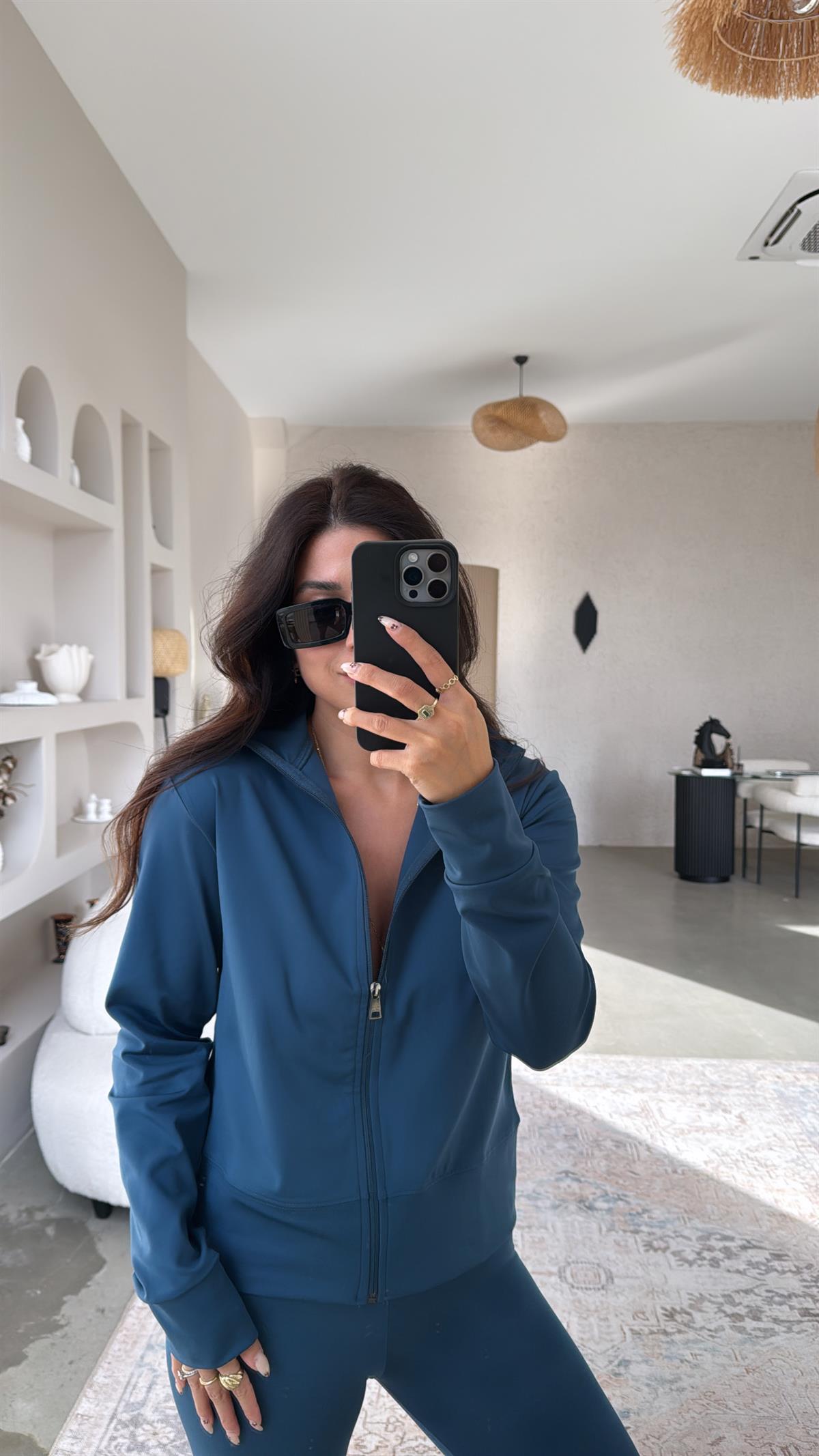 Petrol Oys Tayt Ceket Takım