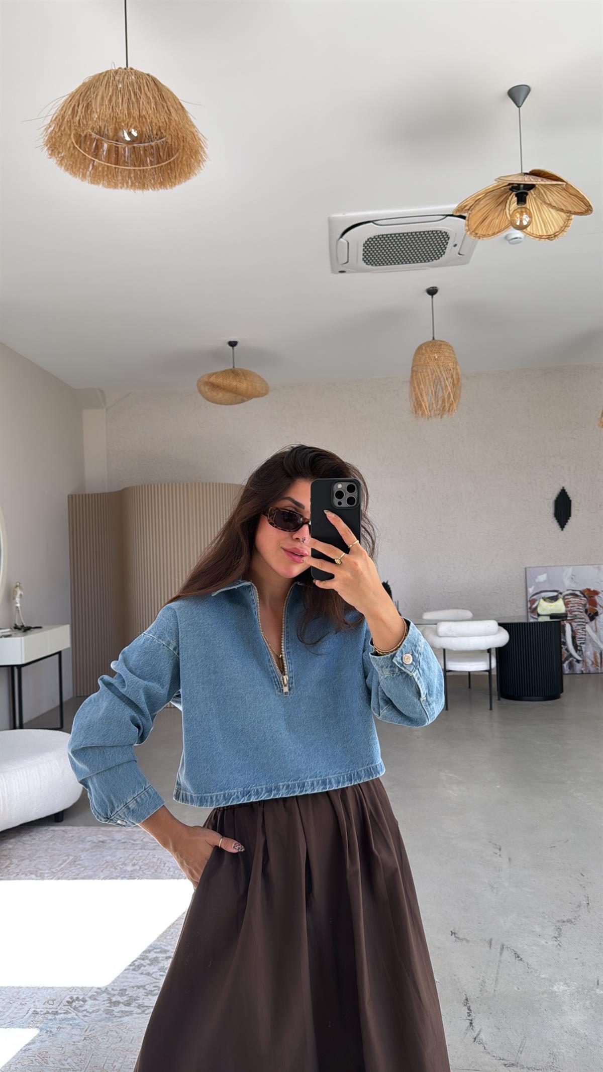 Polo Yaka Jean Sweat