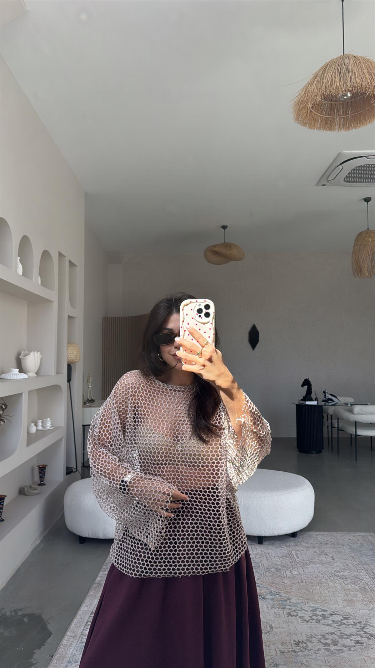 Pudra Simli File Bluz