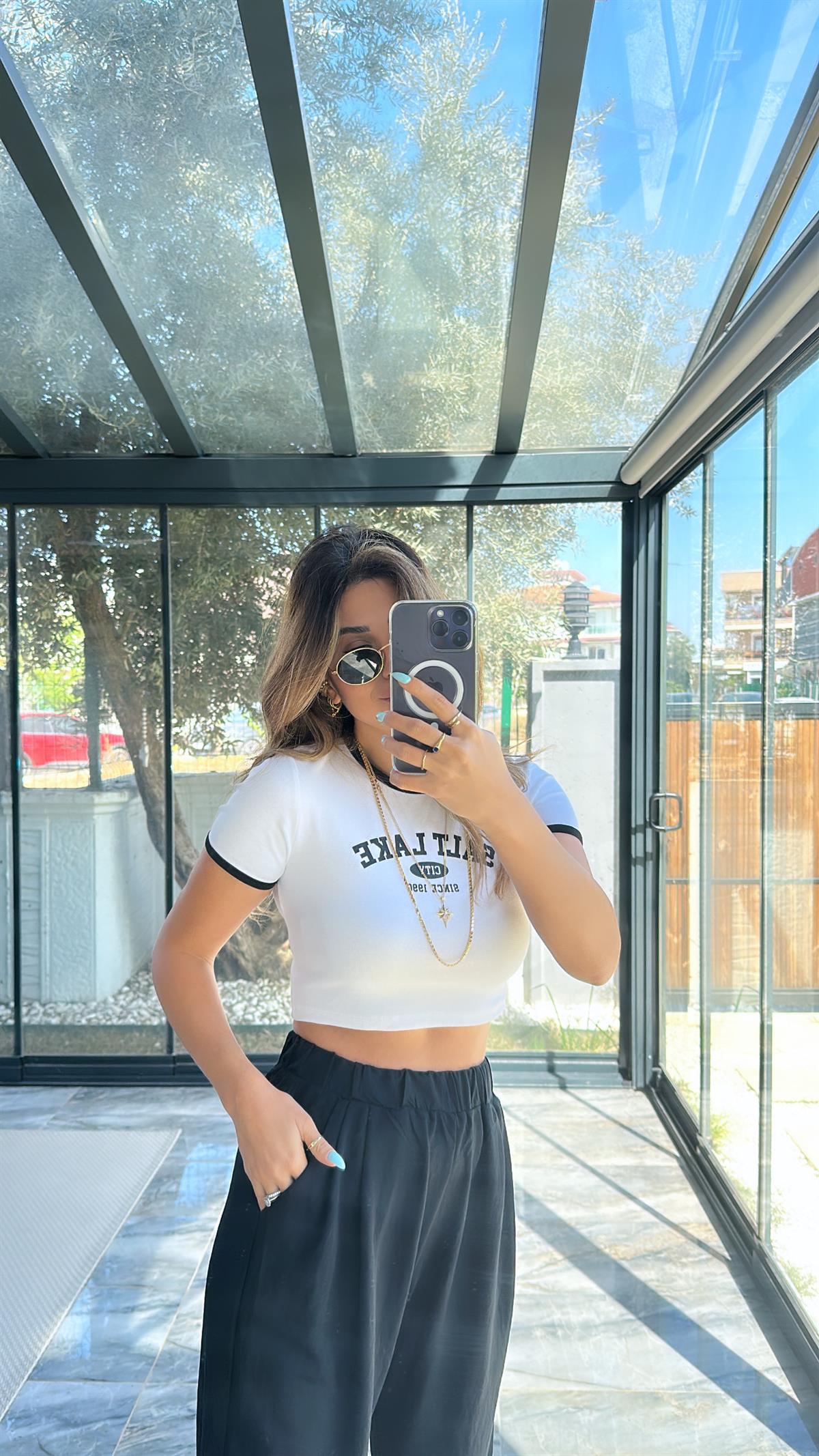 Salt Lake Crop Tshirt