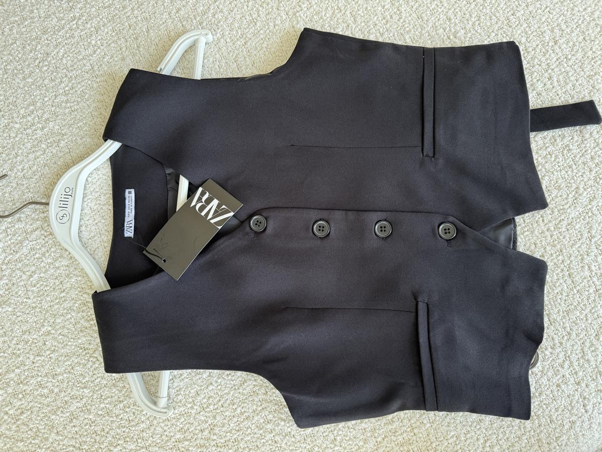 Siyah Astarlı ZR Yelek