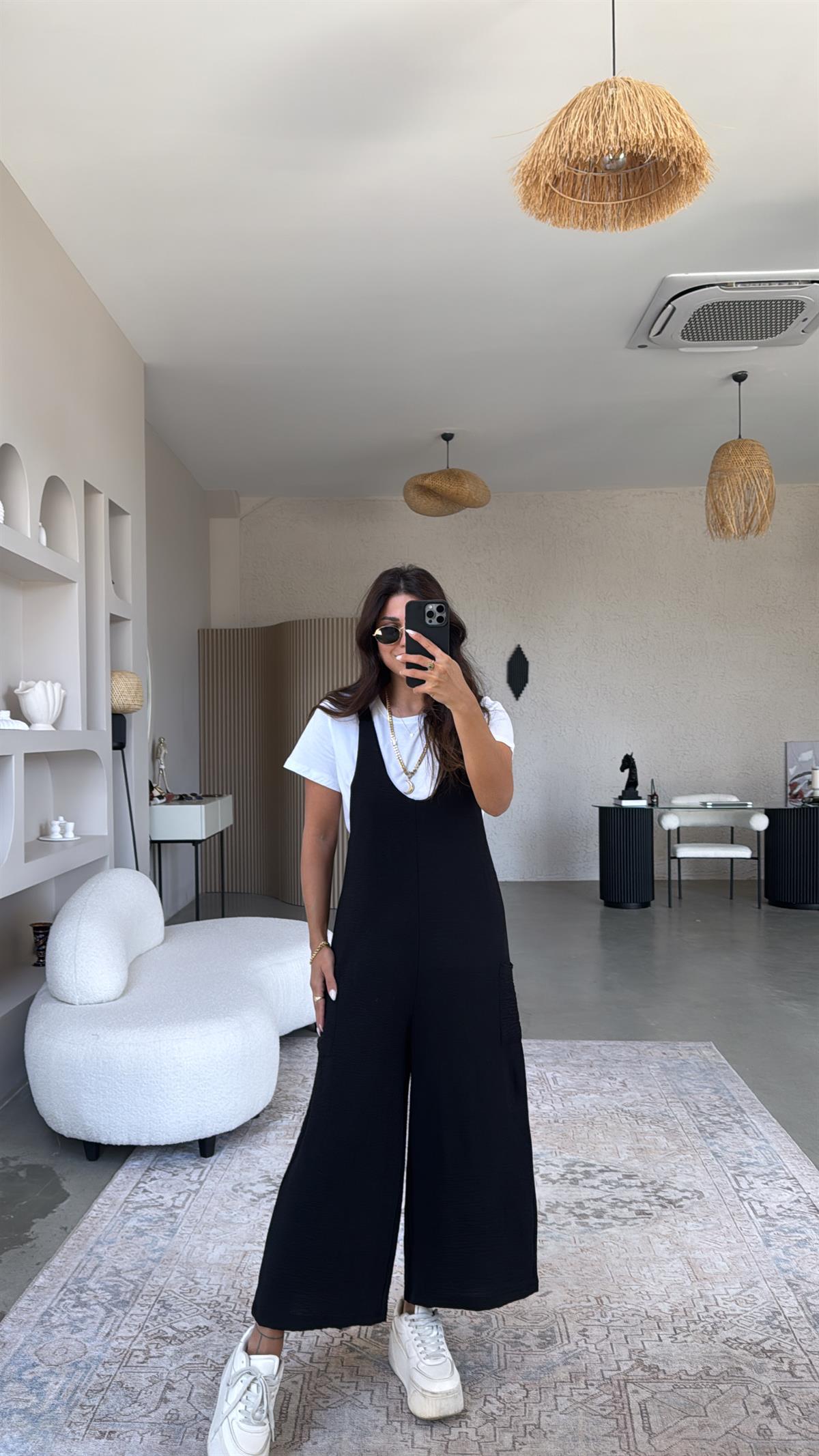 Siyah Bahçıvan Tulum