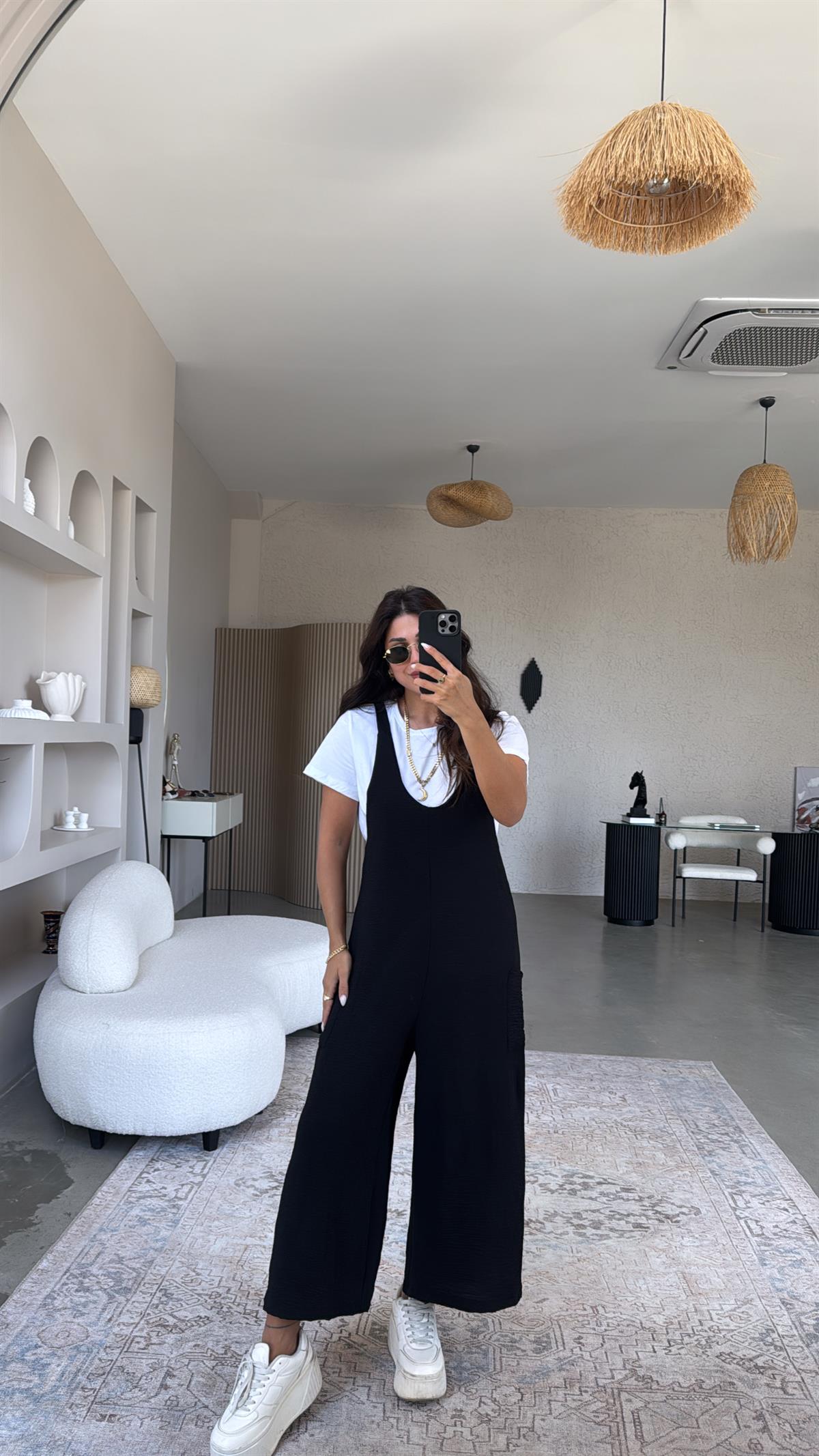 Siyah Bahçıvan Tulum