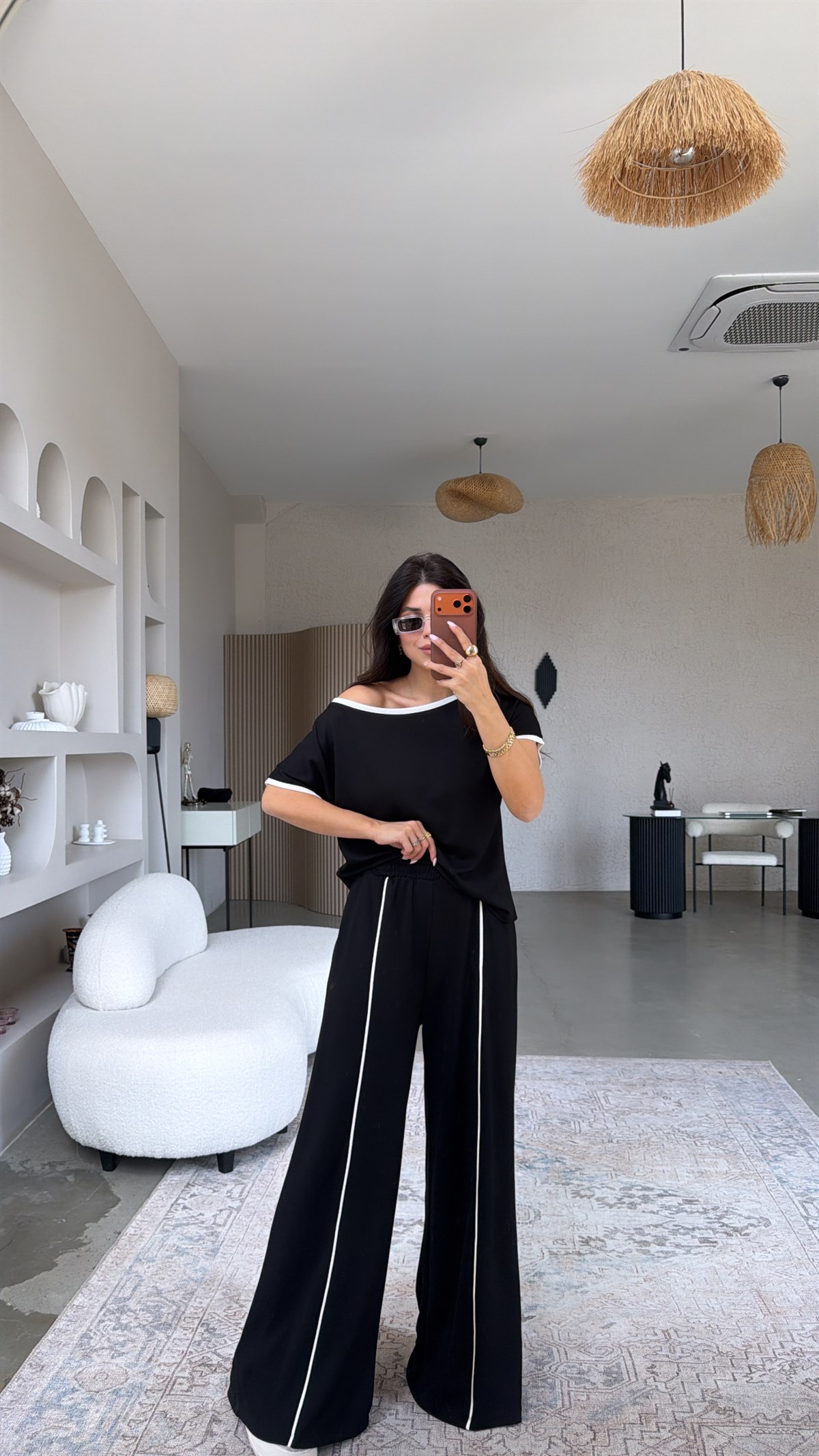 Siyah Biyeli Modal Premium Takım