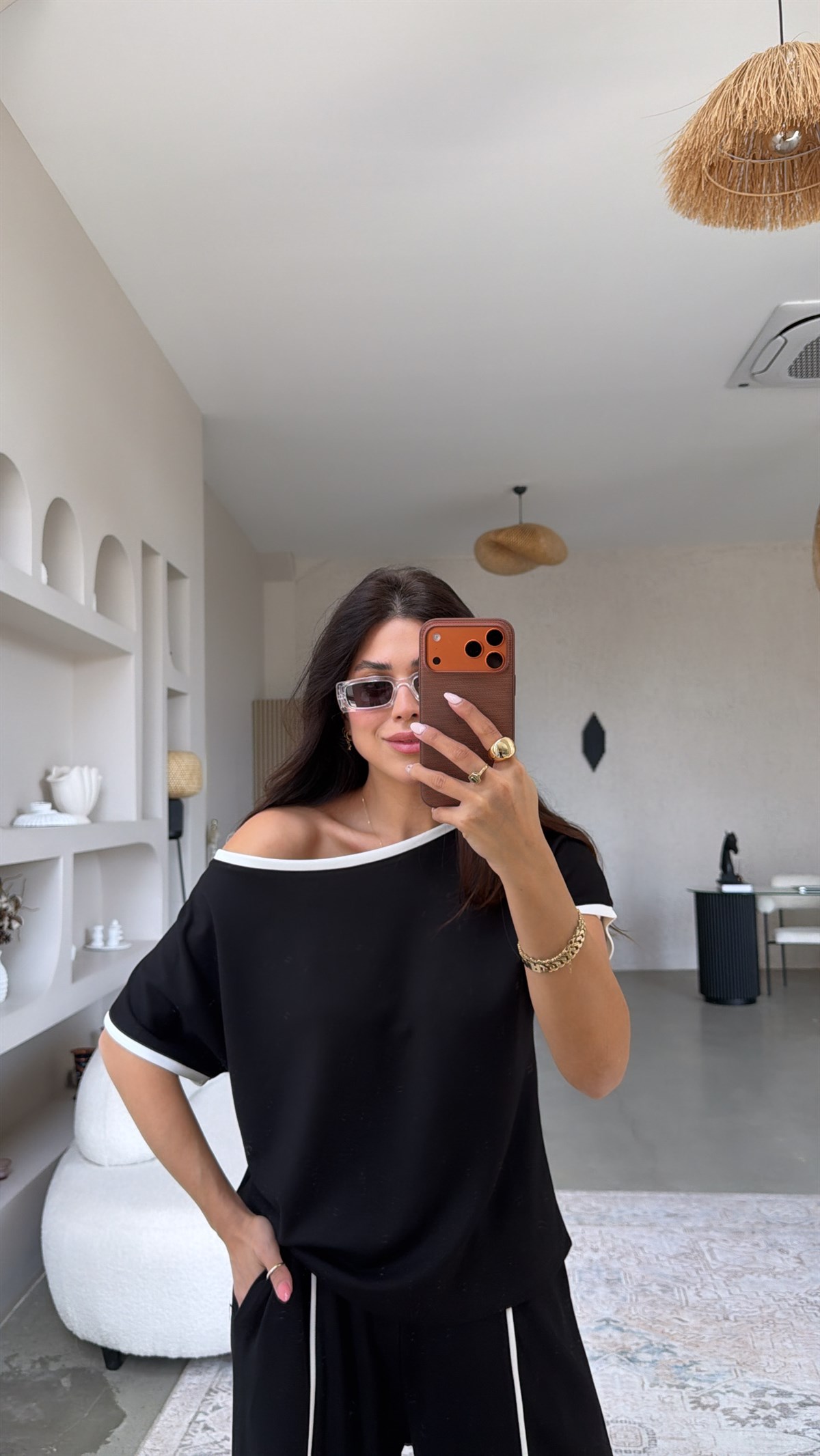 Siyah Biyeli Modal Premium Takım