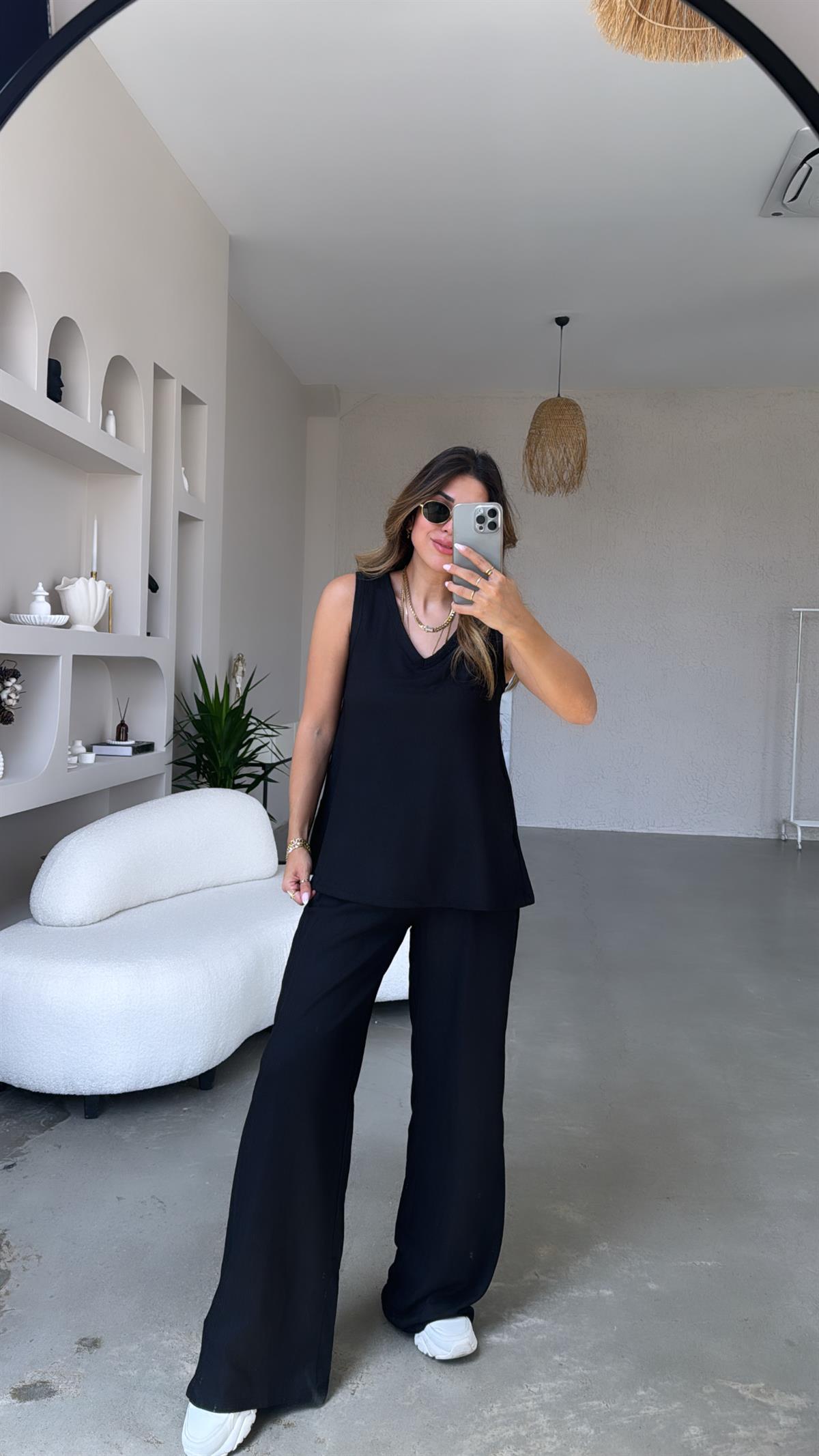 Siyah Bürümcük Basic Takım