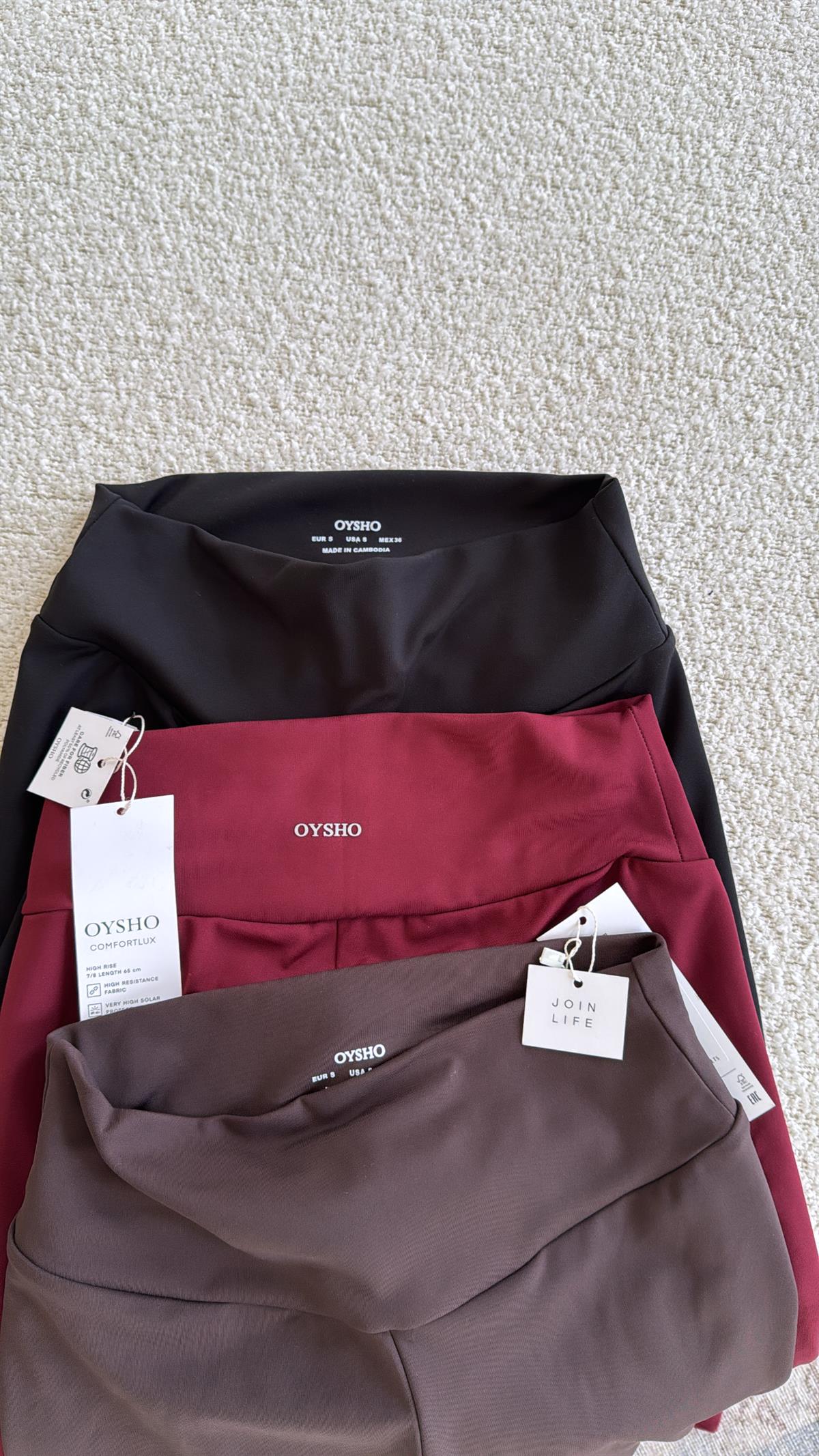 Siyah İçi Şardonlu Oys Tayt