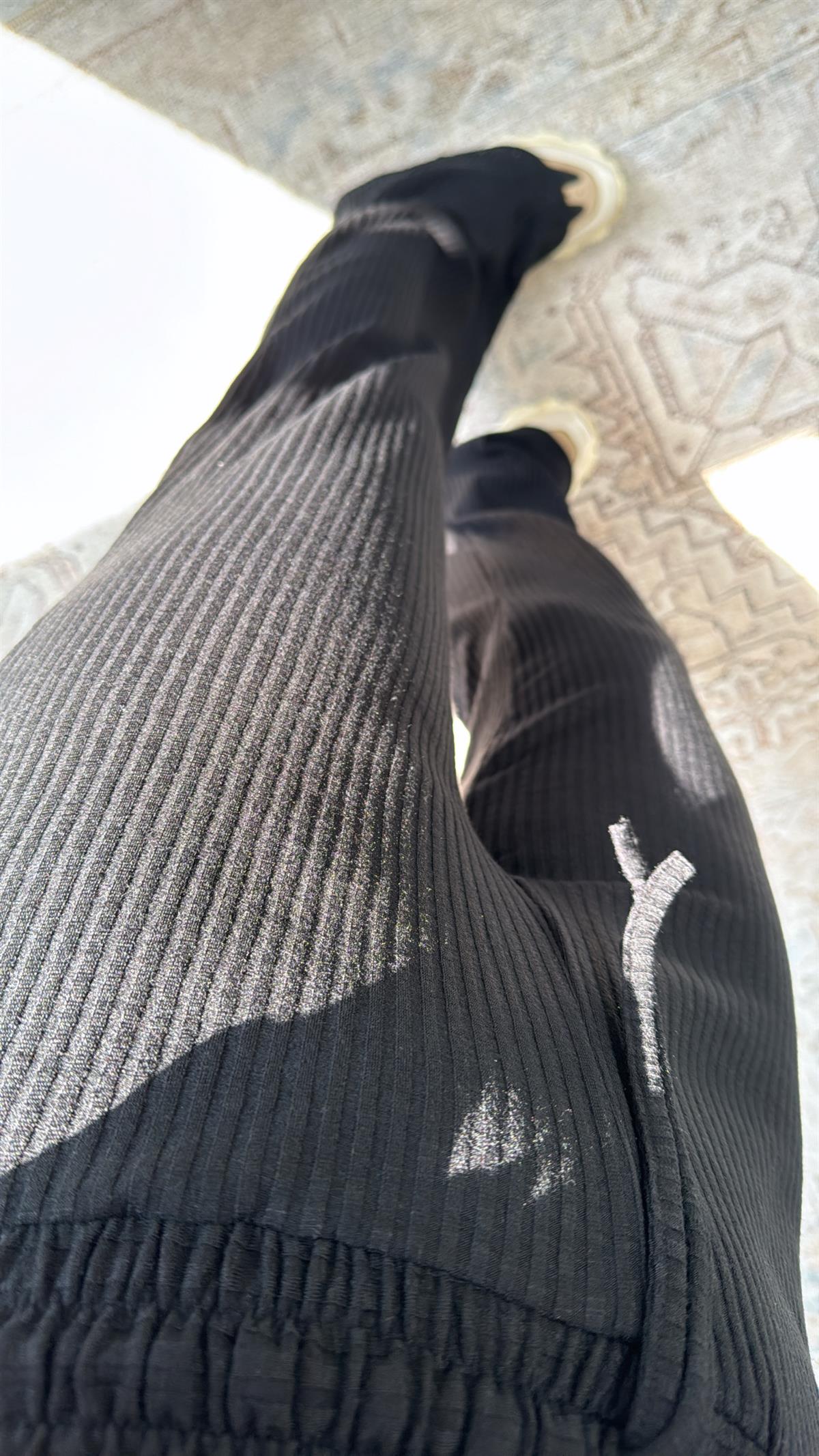 Siyah Kaşkorse Pantolon