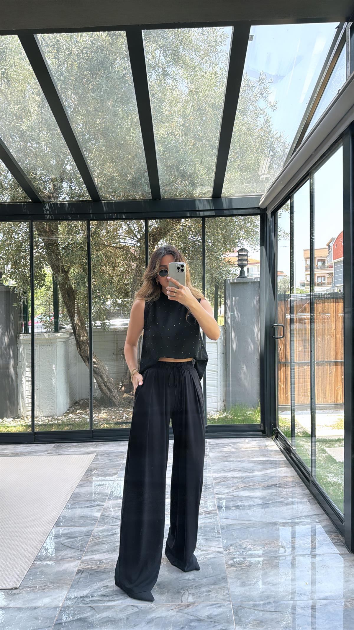 Siyah Modal Premium Pantolon