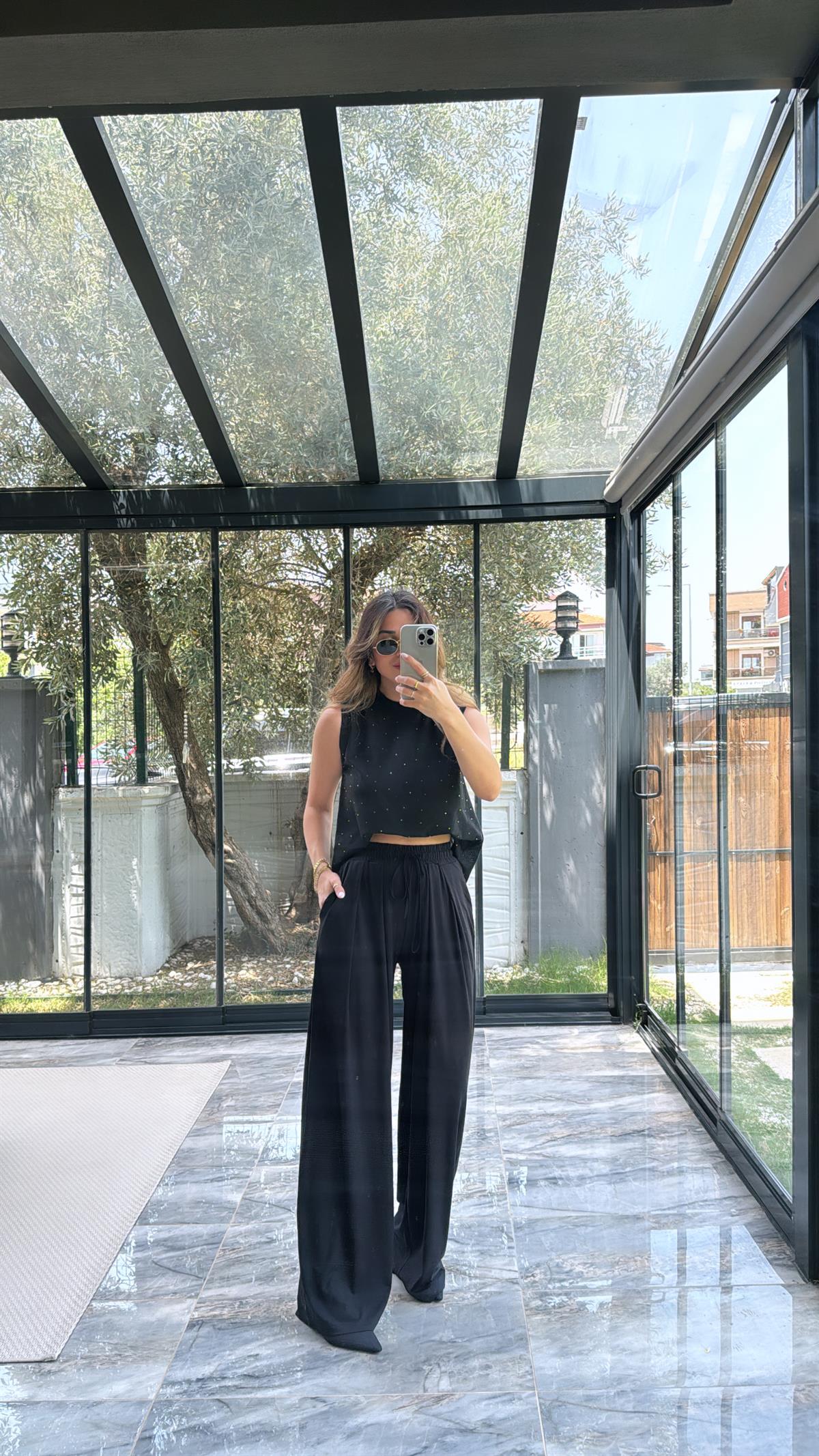 Siyah Modal Premium Pantolon