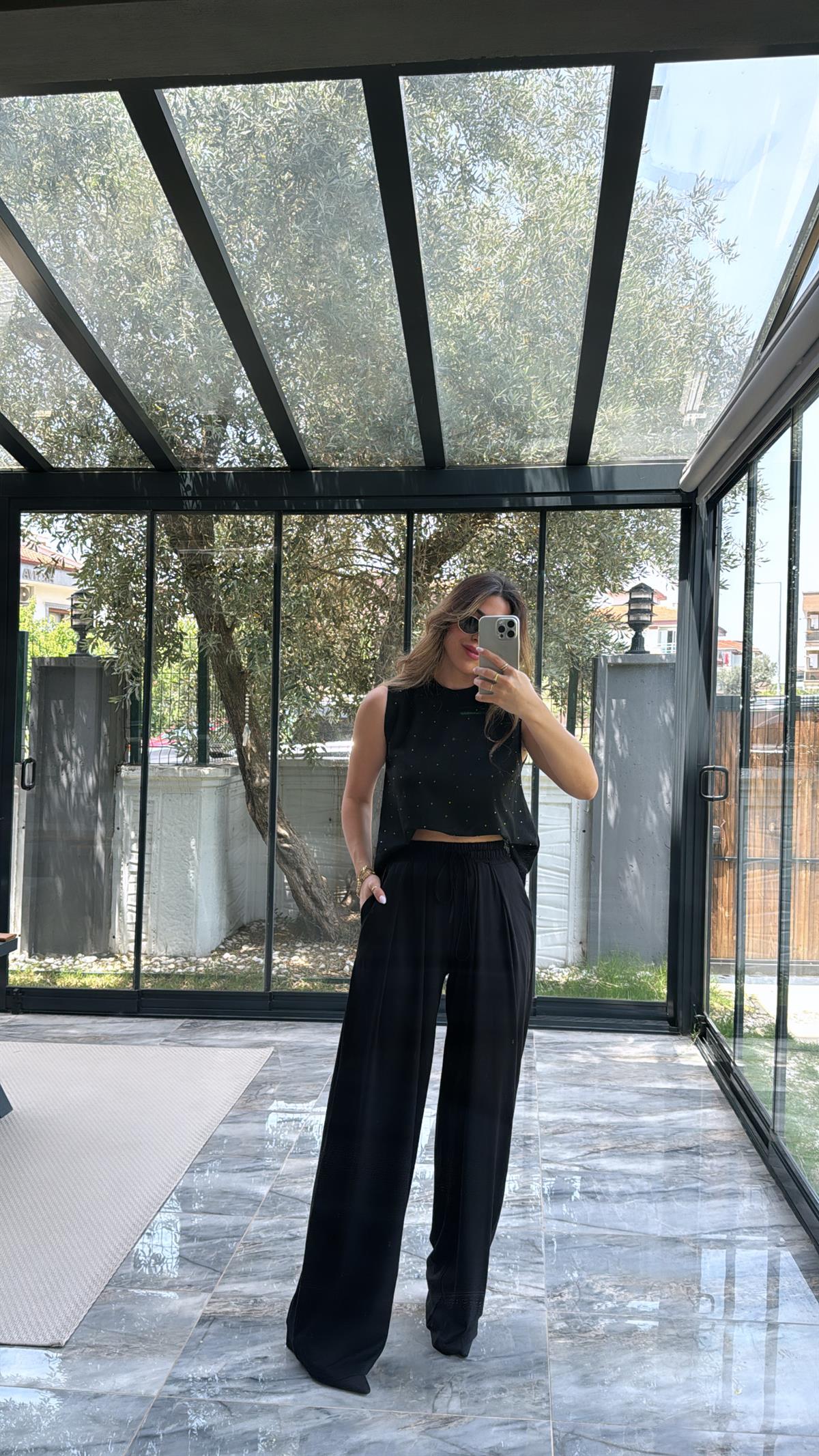 Siyah Modal Premium Pantolon