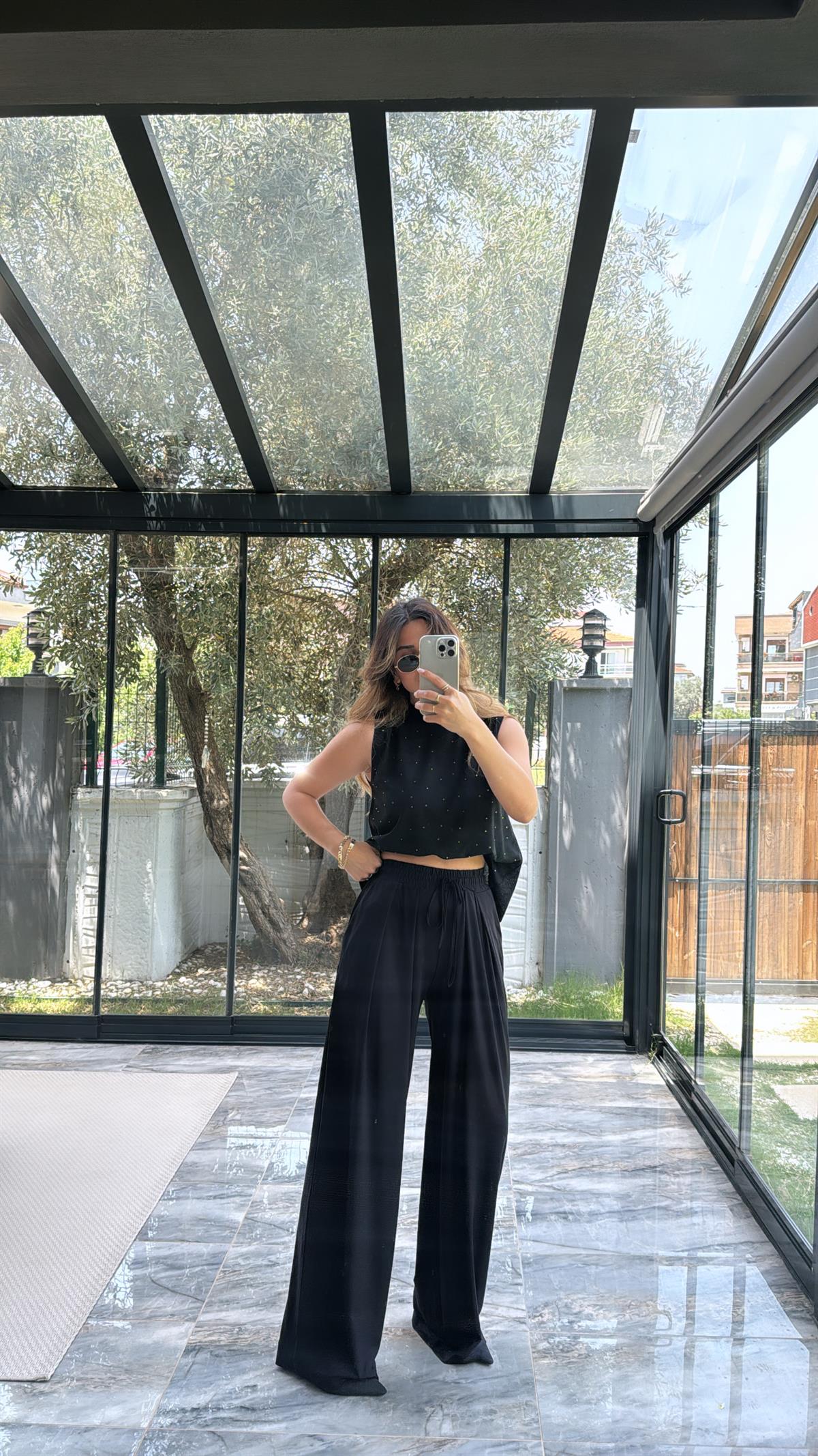 Siyah Modal Premium Pantolon