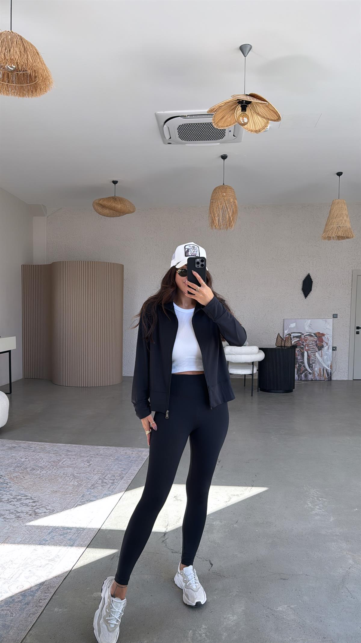 Siyah Oys Tayt Ceket Takım