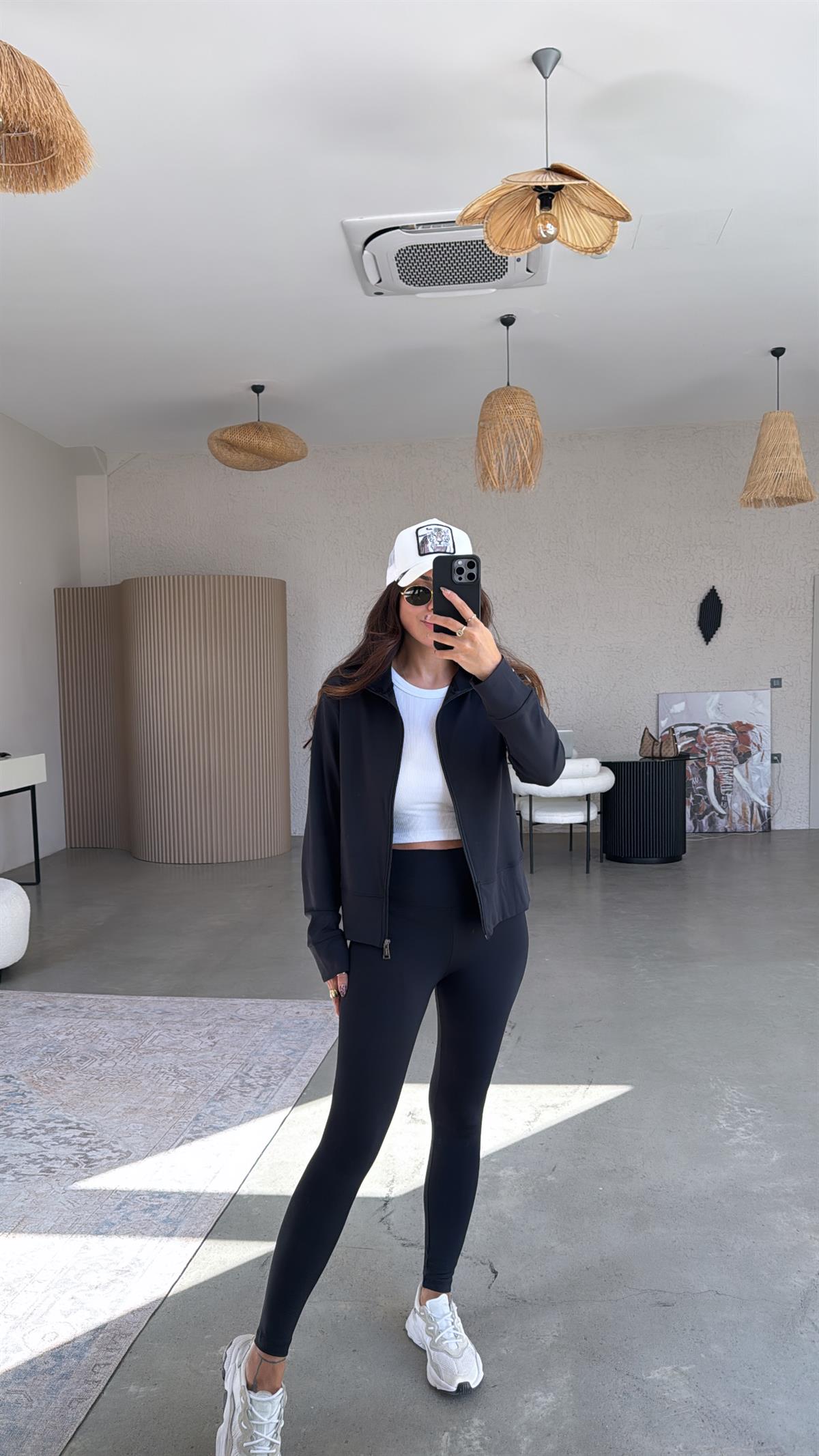 Siyah Oys Tayt Ceket Takım