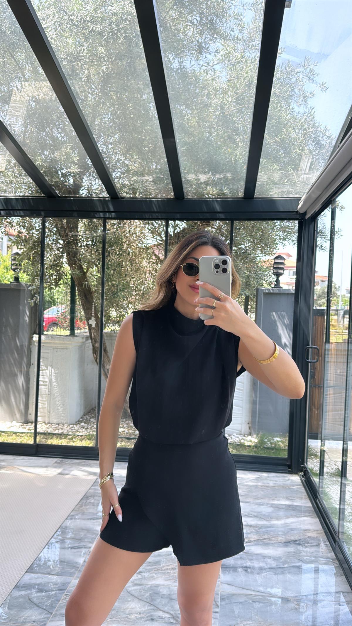 Siyah ZR Model Tulum