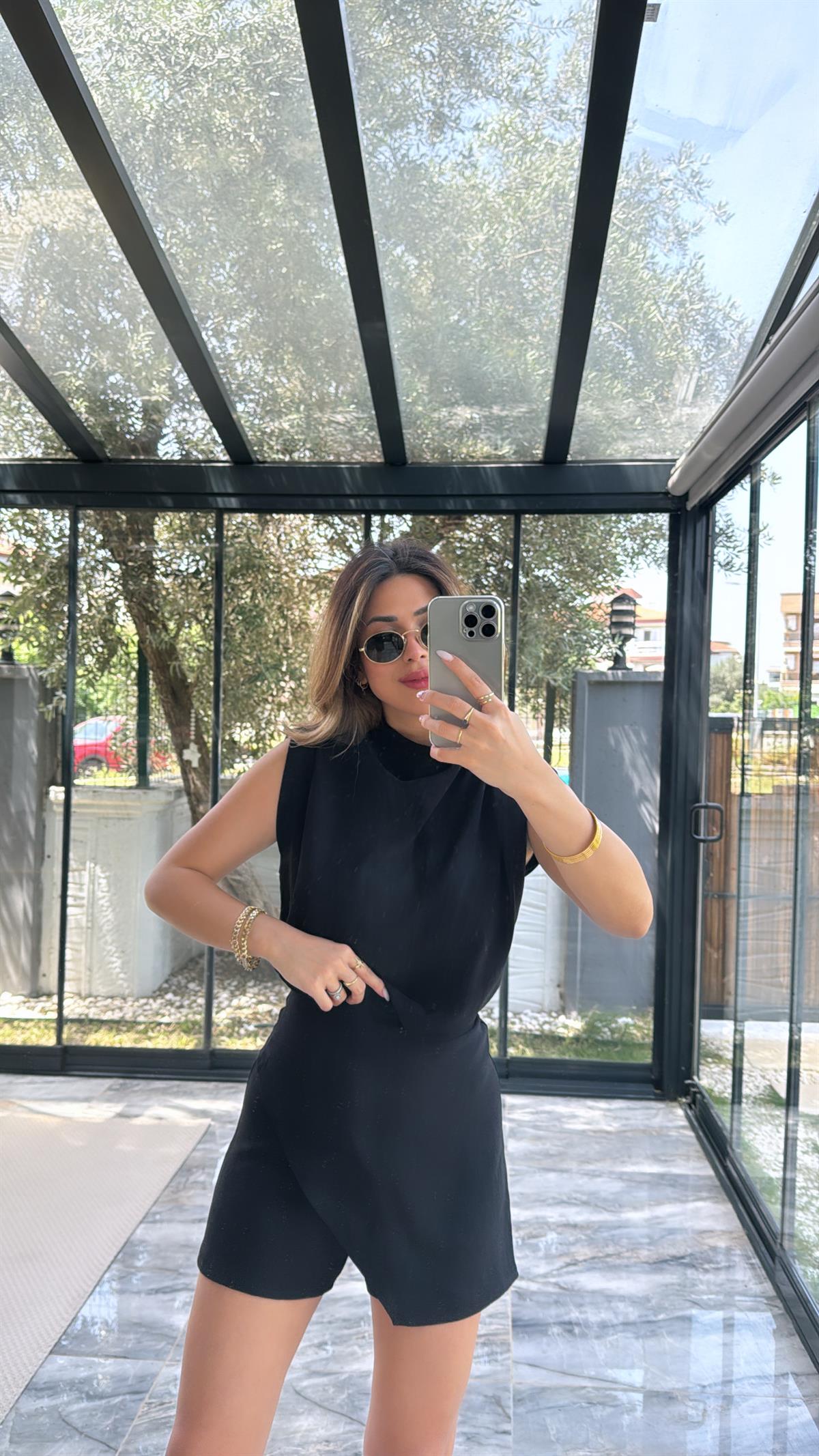 Siyah ZR Model Tulum