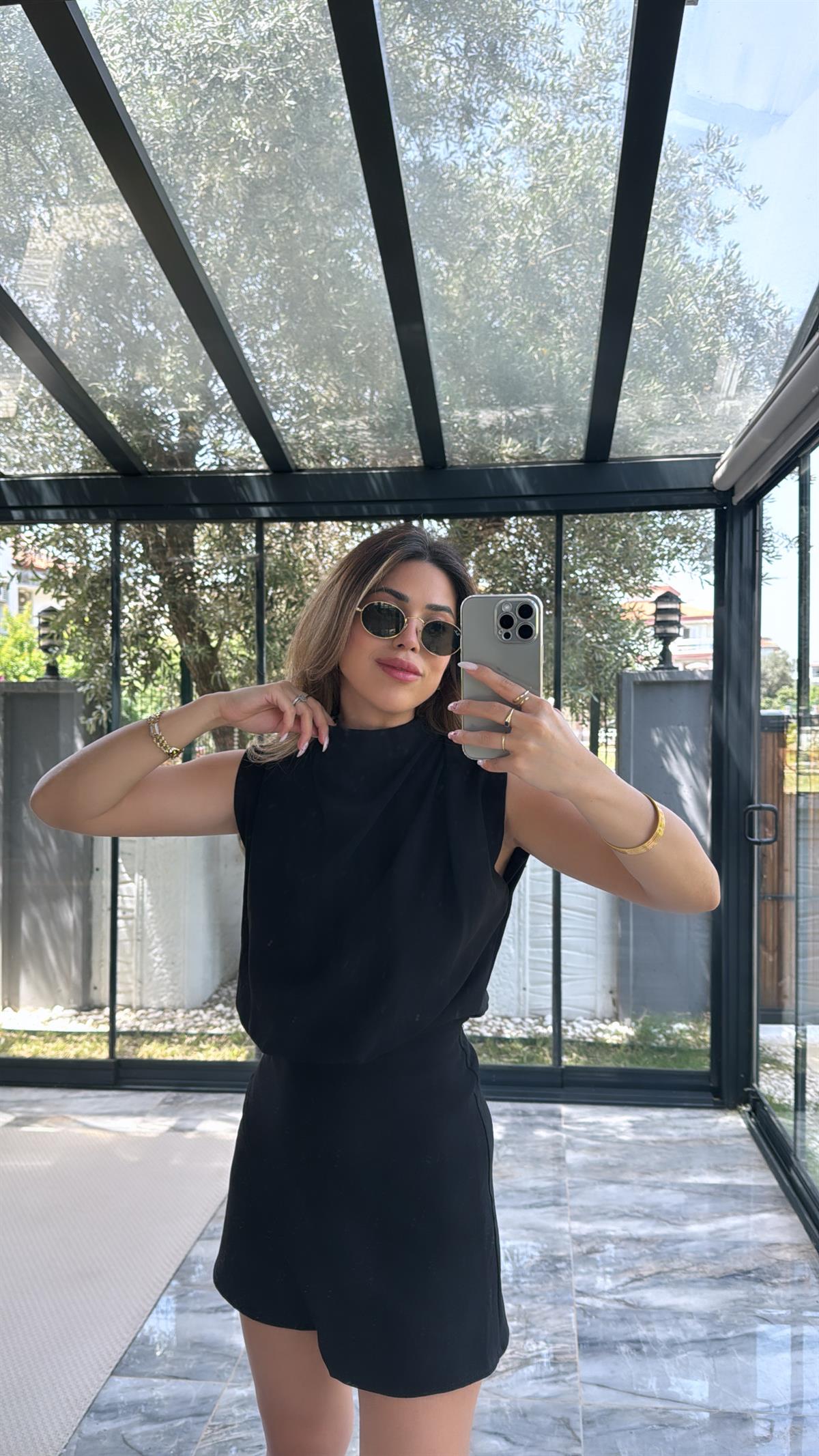 Siyah ZR Model Tulum